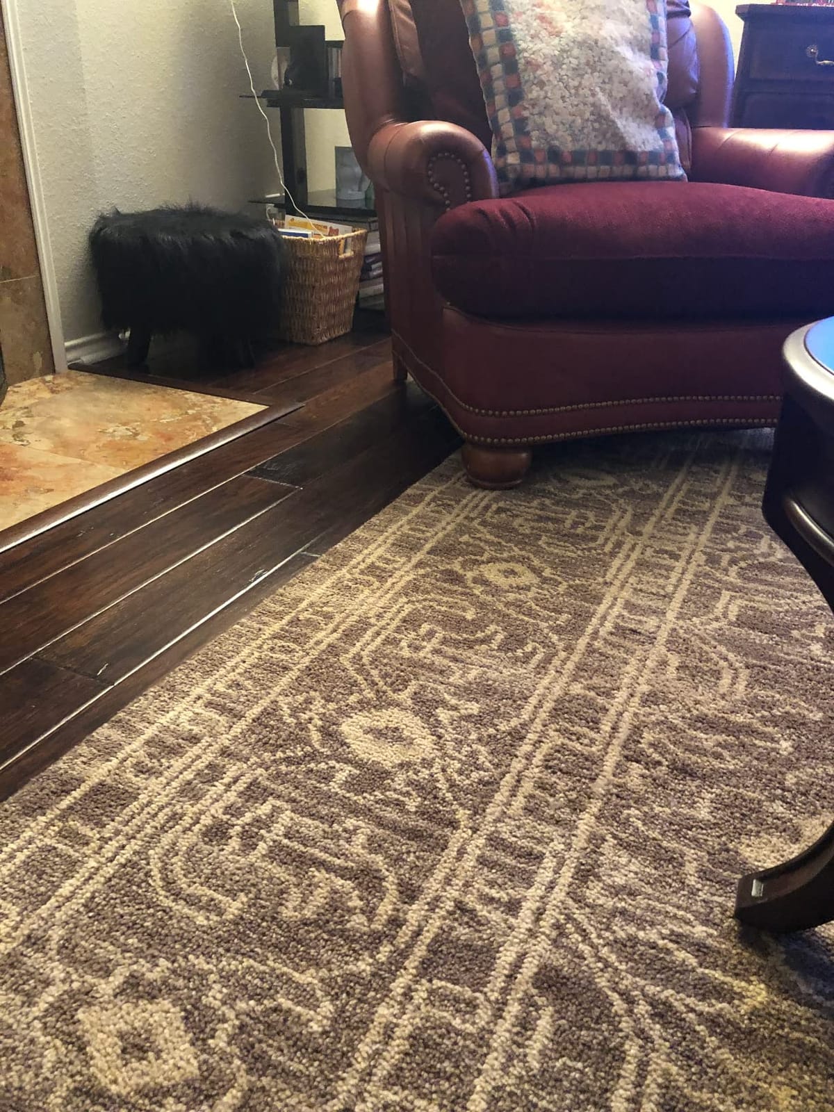 SAFAVIEH Kenya Collection Area Rug - 9' x 12', Brown & Beige, Hand-Knotted Wool, Ideal for High Traffic Areas in Living Room, Bedroom (KNY682A) customer photo 2