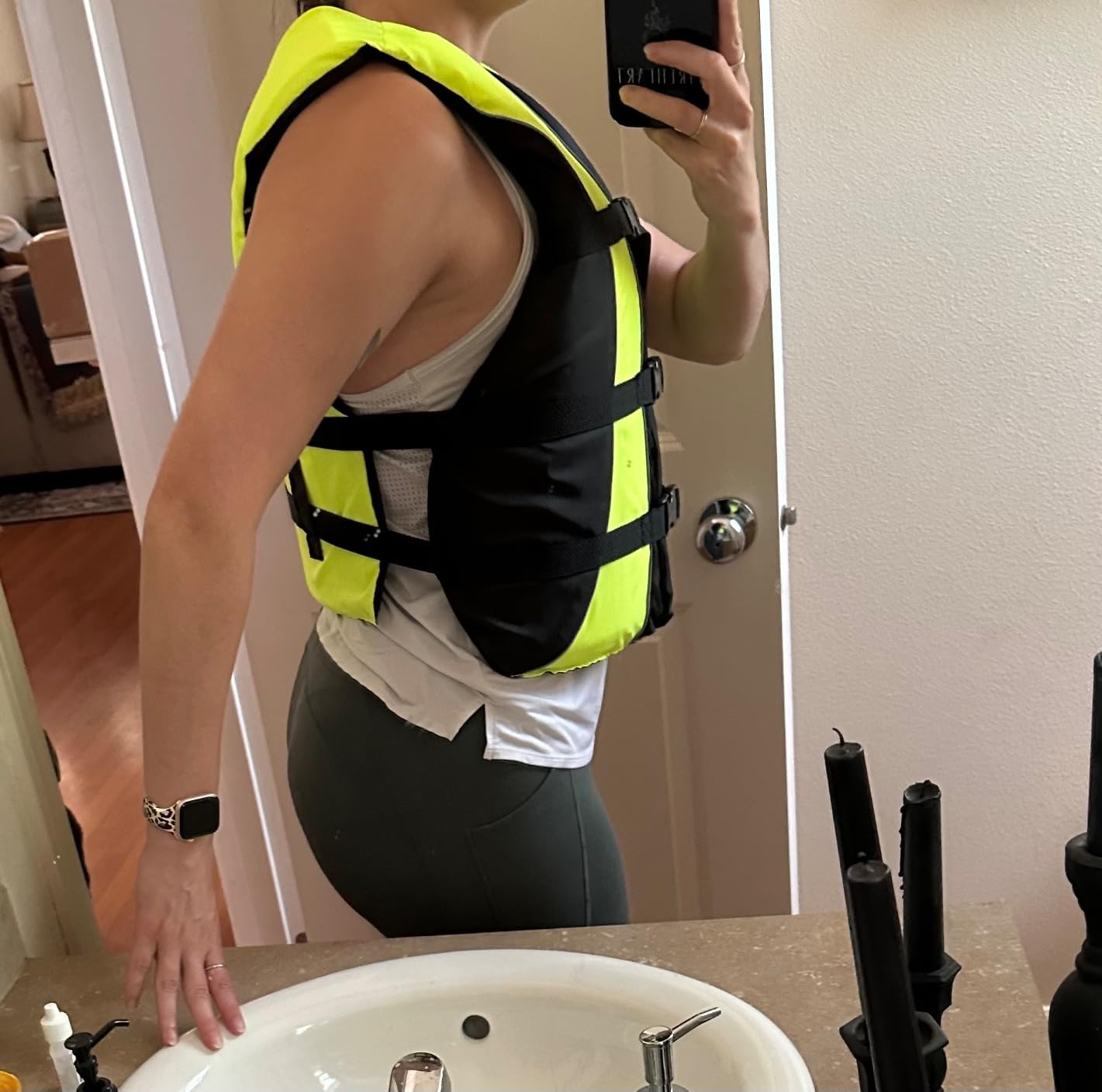 Hardcore Life Jacket Paddle Vest; Coast Guard Approved Type III PFD Life Vest Flotation Device; Jet ski, Wakeboard, Kayak; Ideal Extra Life Jacket for Your Pontoon Boat customer photo 1