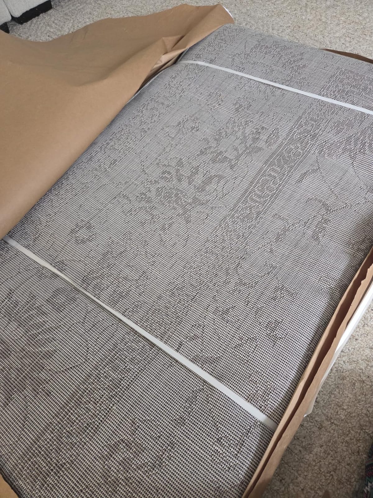 SAFAVIEH Area Rug 8x10 - Adirondack Collection - Large - Ivory & Silver, Distressed Vintage Floral Design, Non-Shedding & Easy to Clean, Ideal for Living Room, Bedroom, Dining Space (ADR109C) customer photo 2