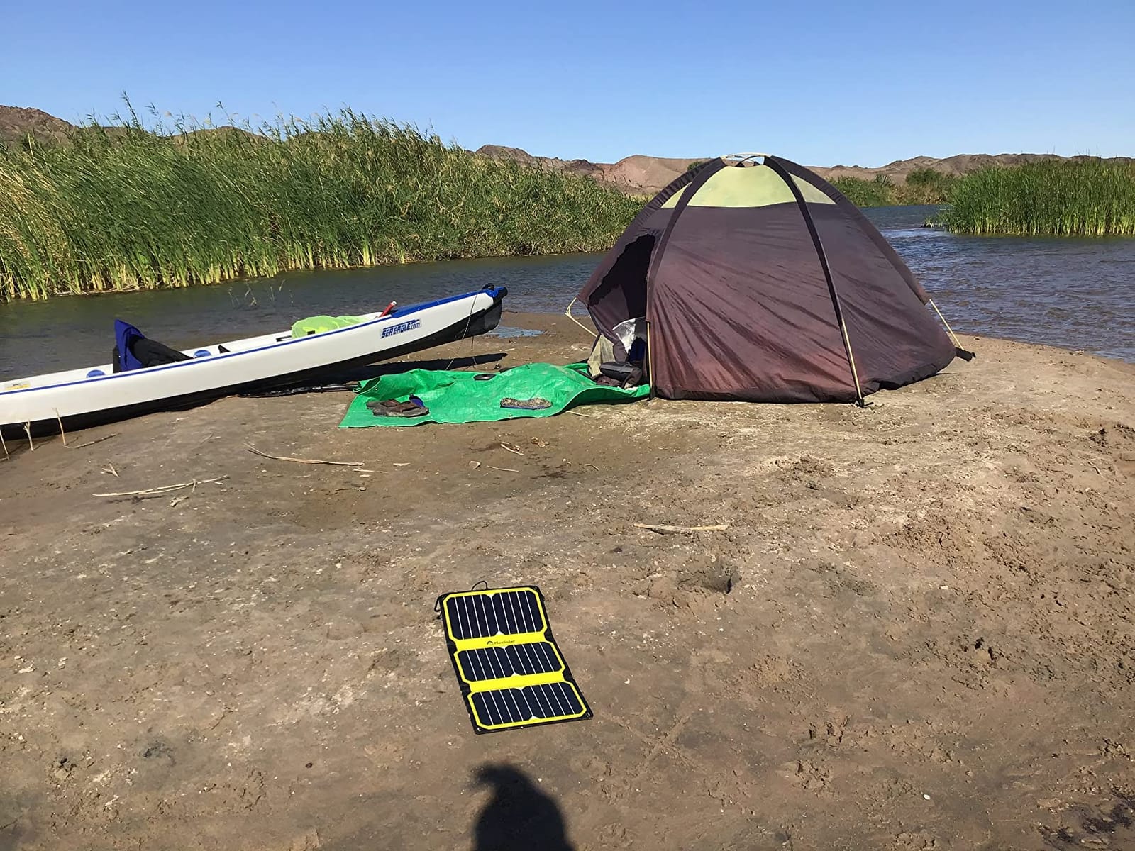 Sea Eagle RazorLite Inflatable Kayak - Lightweight, Drop Stitch, High Speed Touring Kayak - Solo or Tandem - Tall Back Seat(s), Paddle(s), Backpack, Skeg and Pump customer photo 1
