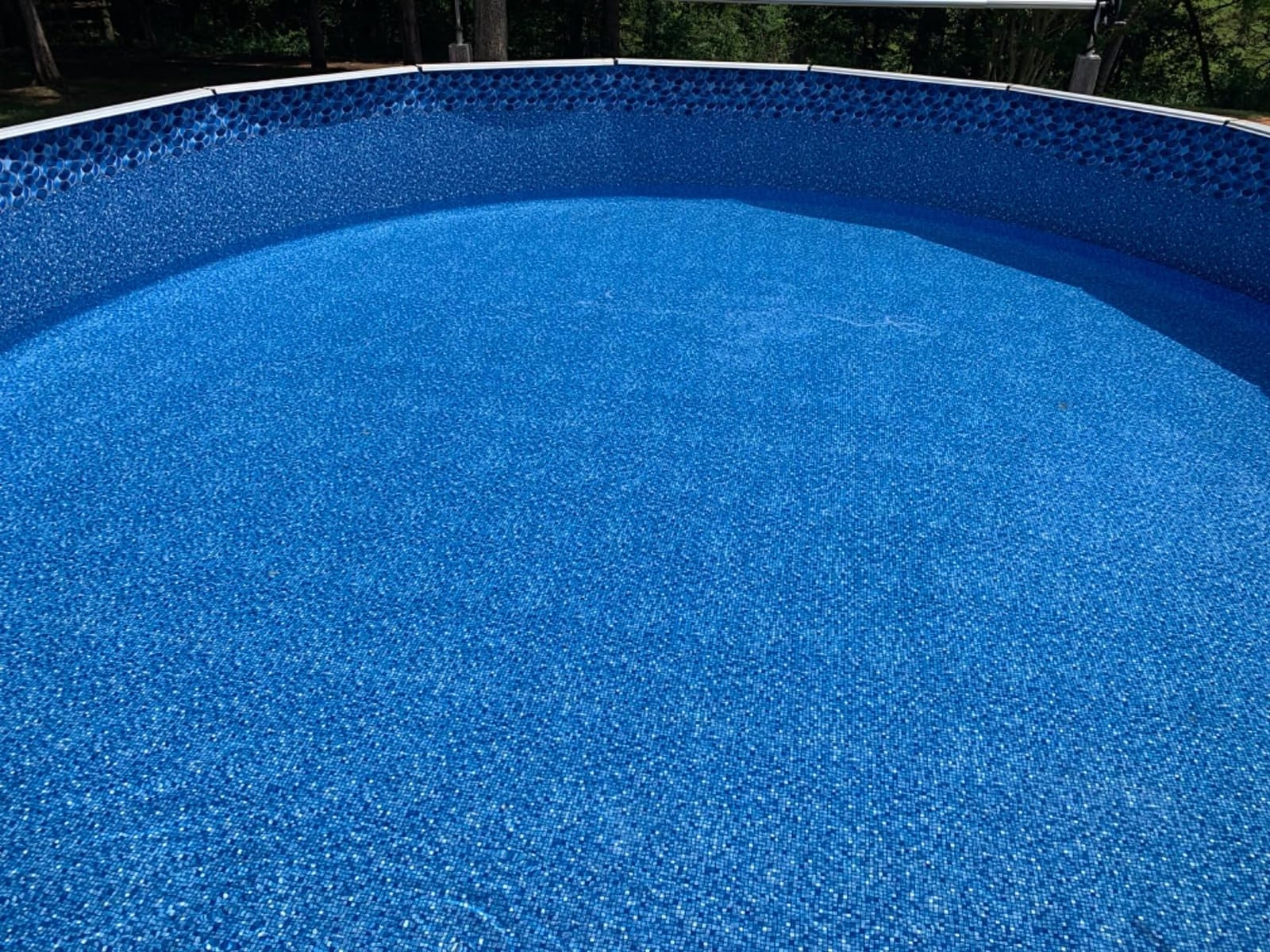Smartline 28 ft Round Swimming Pool Liner | Waves of Poseidon customer photo 2
