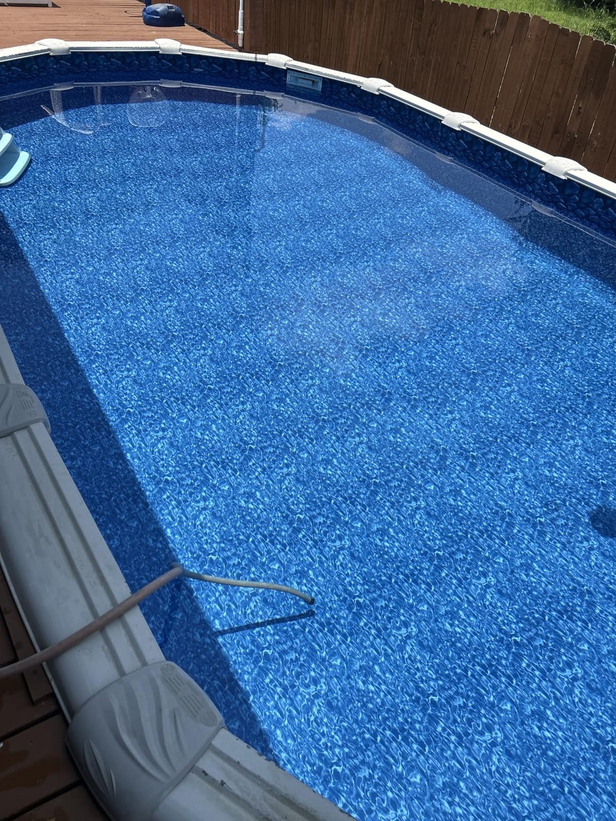Smartline 18 ft Round Swimming Pool Liner | Boulder Swirl customer photo 1