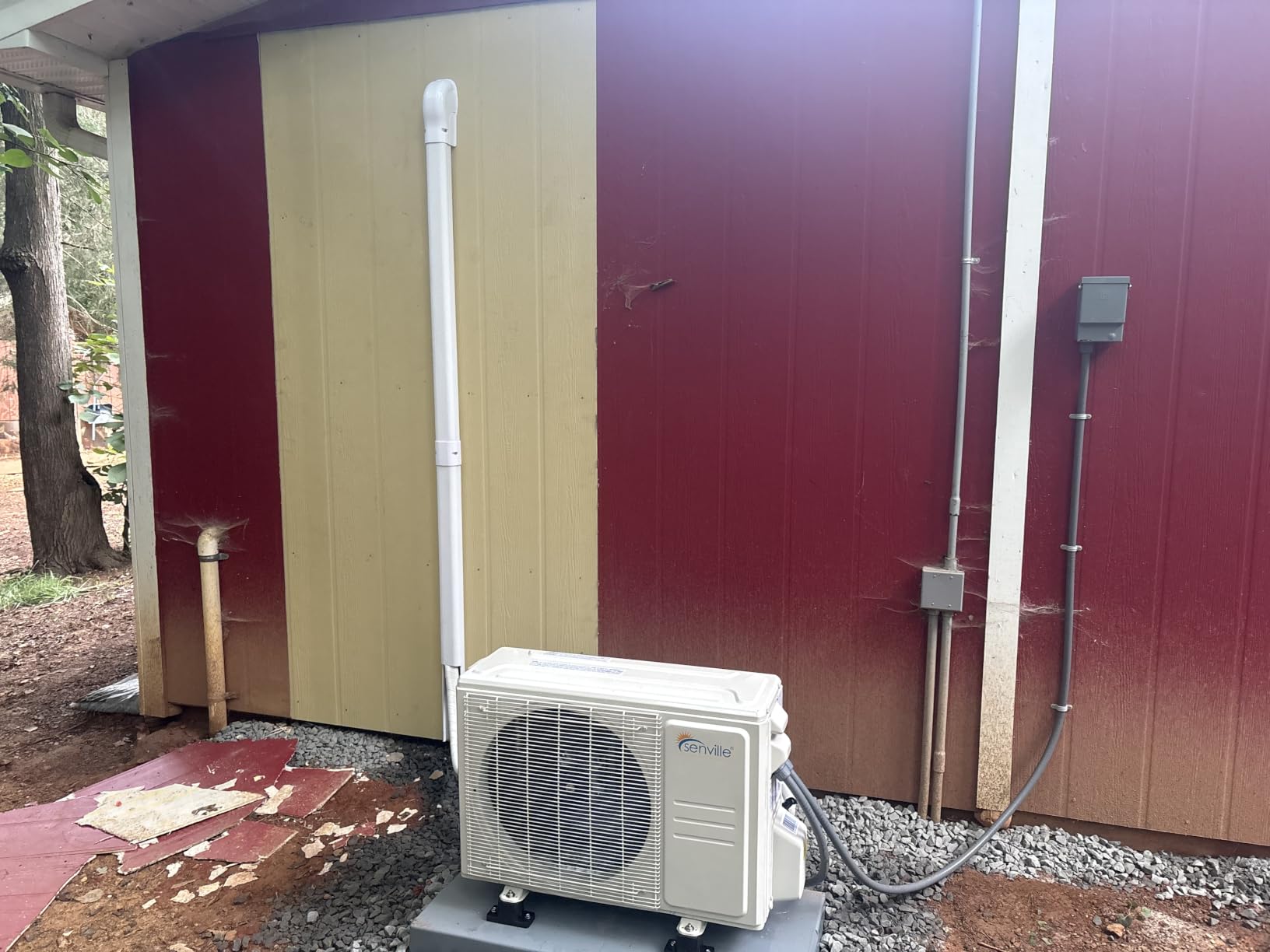 Senville LETO Mini Split Air Conditioner, Heat Pump, White, 9000 BTU customer photo 2