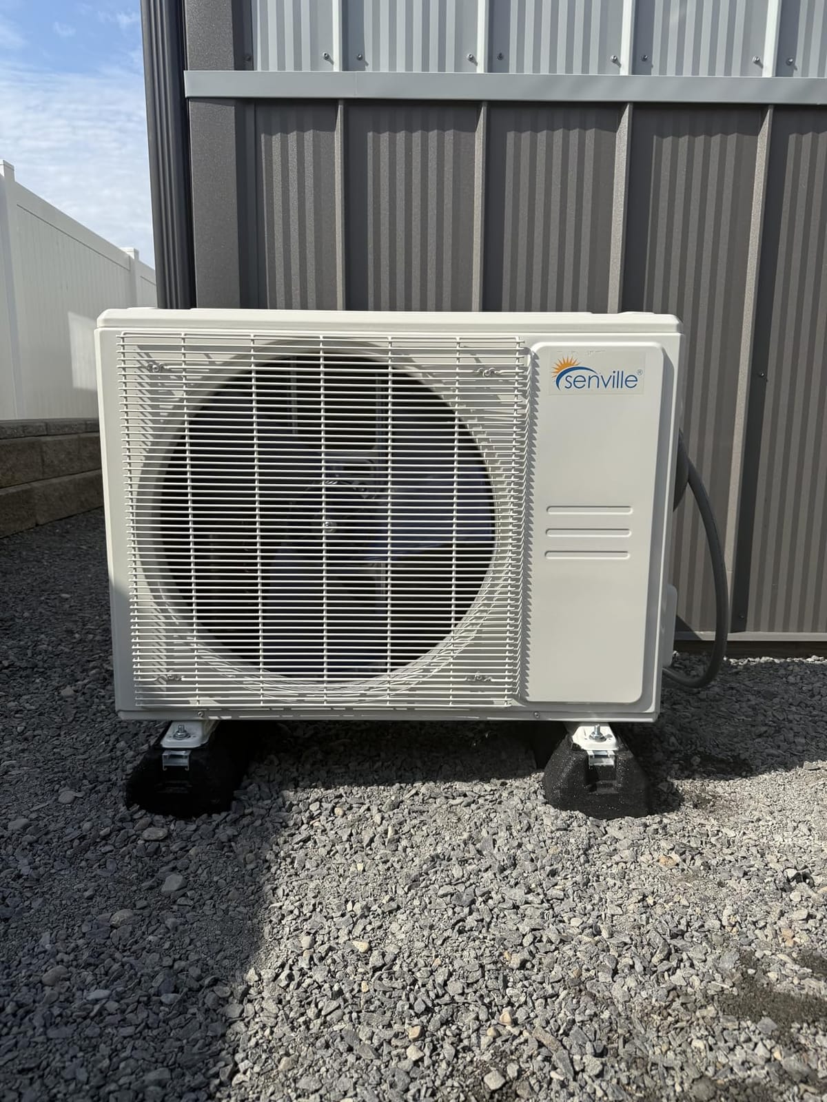 Senville LETO Mini Split Air Conditioner, Heat Pump, White, 24000 BTU customer photo 2