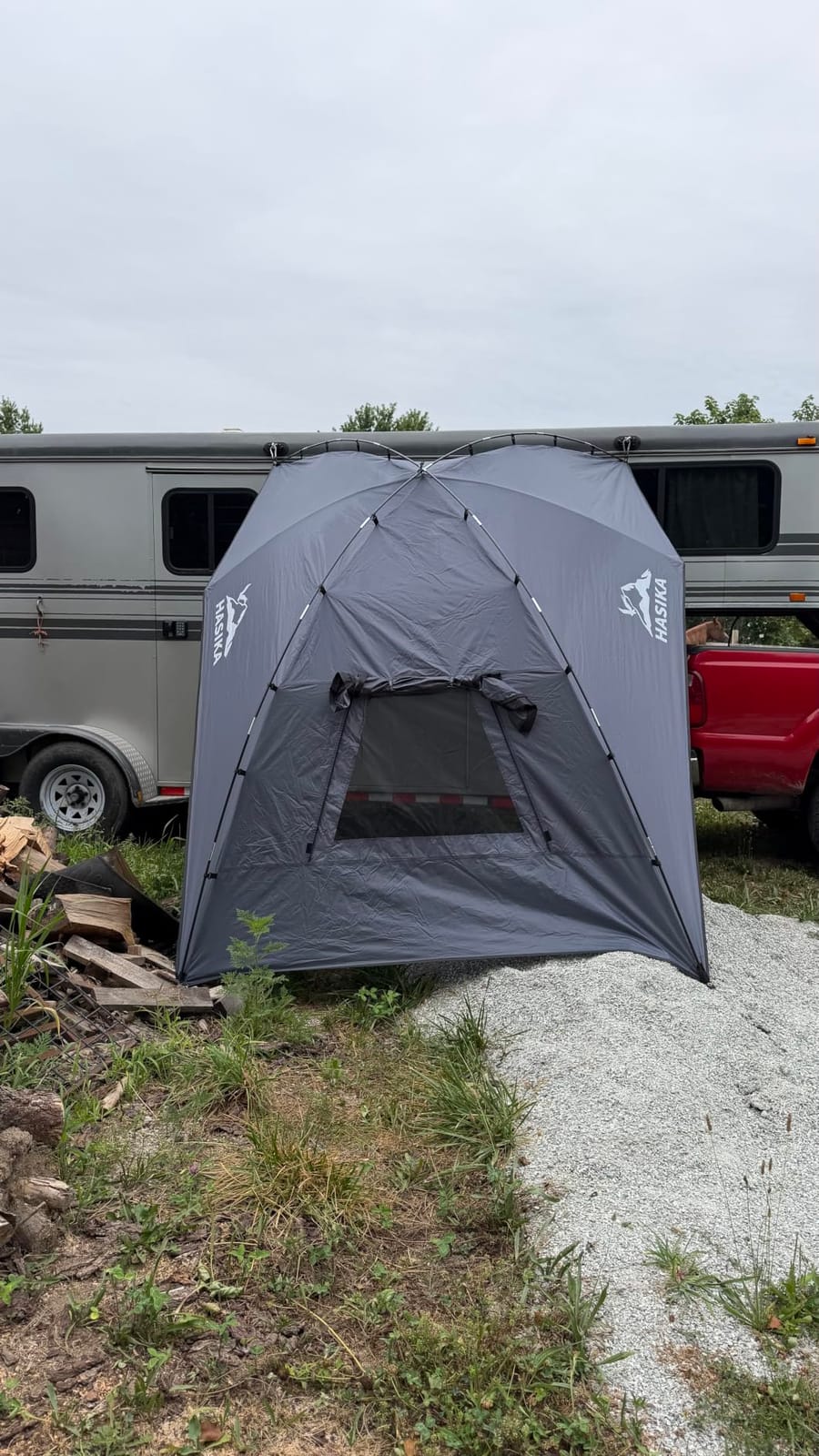Hasika Waterproof SUV Tailgate Tent and Car Awning customer photo 2