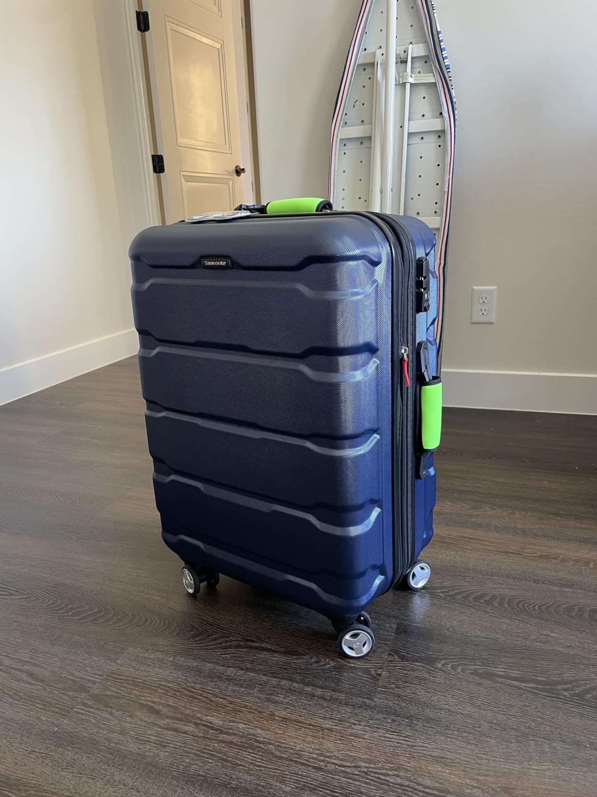 Samsonite Omni PC Hardside Expandable Luggage with Spinner Wheels, Teal, 3-Piece Set (20/24/28) customer photo 2