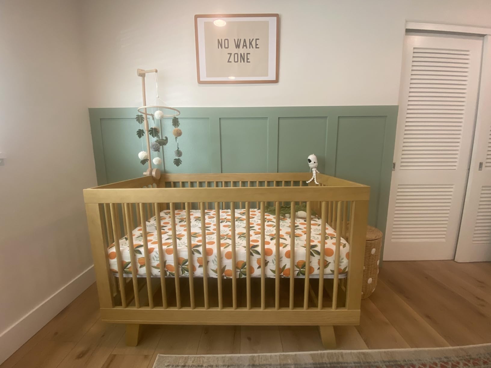 Babyletto Hudson 3-in-1 Convertible Baby Crib, Washed Natural | GREENGUARD Gold Certified Wooden Crib - Converts to Toddler Bed & Daybed - 4 Adjustable Mattress Heights customer photo 1