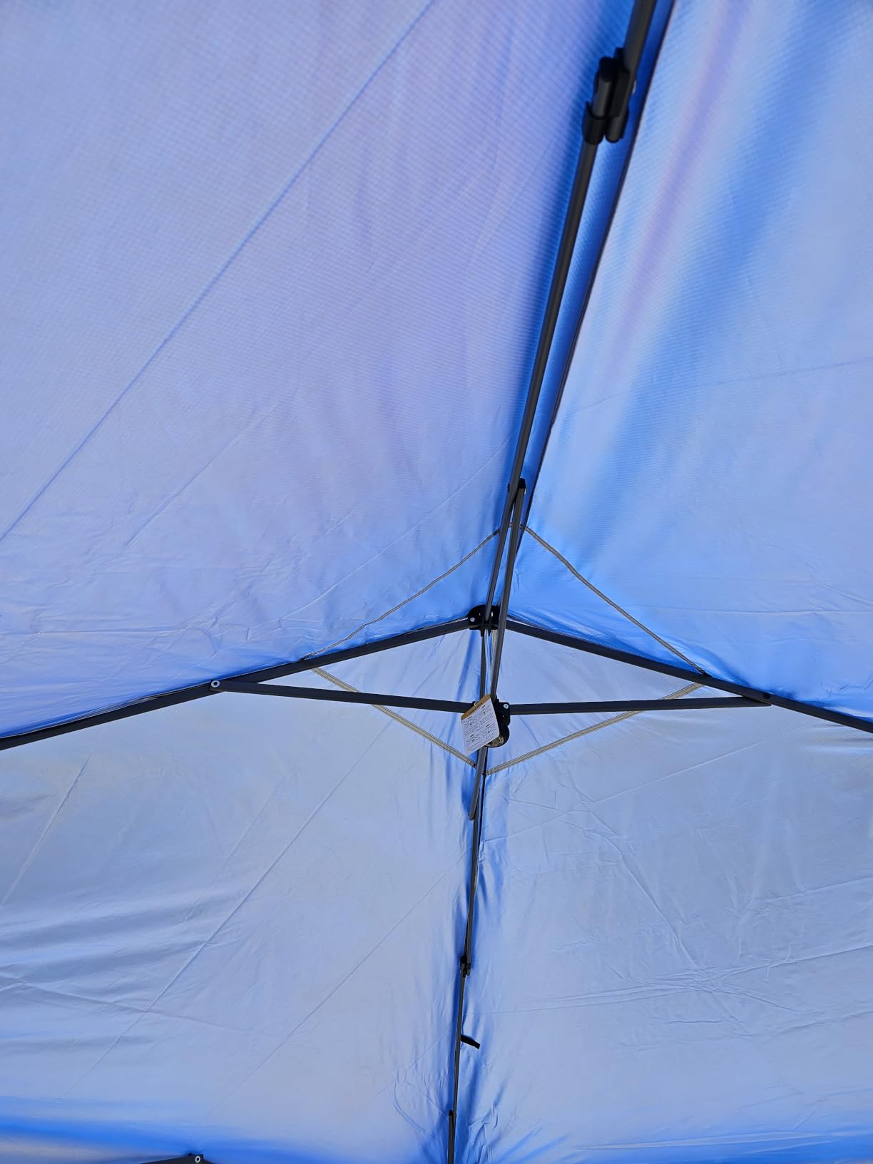 ABCCANOPY Pop Up Canopy - Outdoor Patio Portable Canopy Tent Heavy Duty for Backyard and Deck with 4 Sandbags(Black, 10x10) customer photo 1