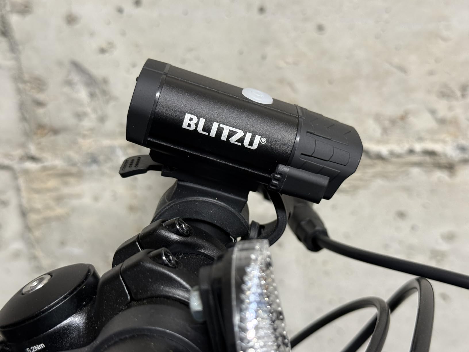 USB Rechargeable Bike Lights Set with Bell, LED Bicycle Front Rear Light customer photo 2