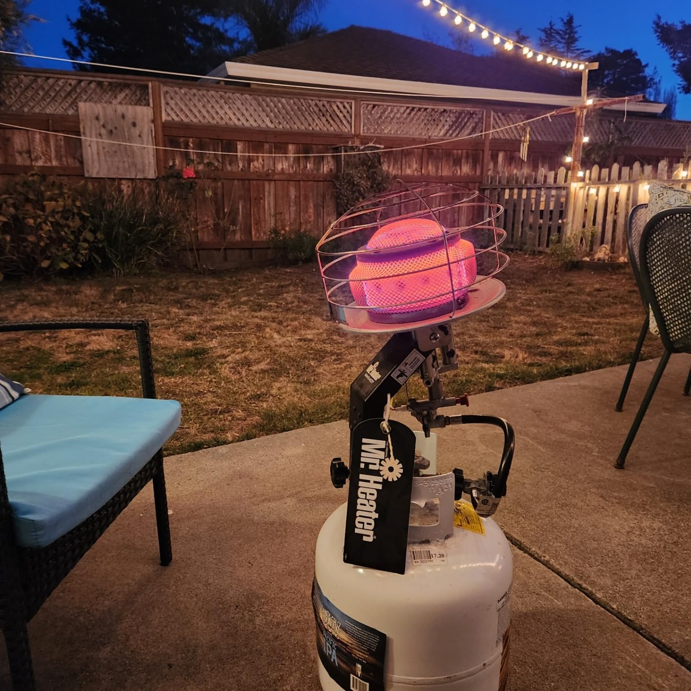Mr. Heater Original 540-Degree 45,000 BTU Tank Top Radiant Propane Heater customer photo 2