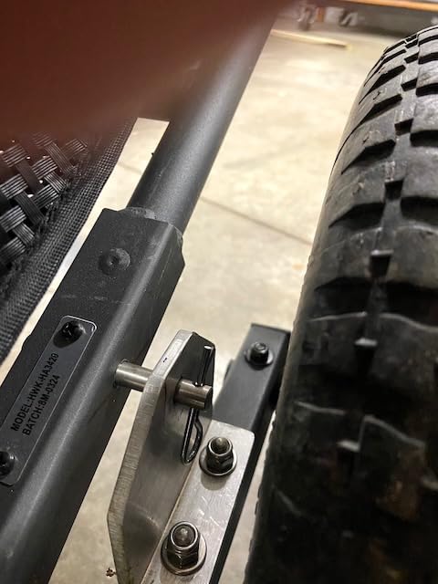 Hawk Crawler All-Terrain Multi-Use Deer Cart w/Dual Pivoting Axles, Black customer photo 1