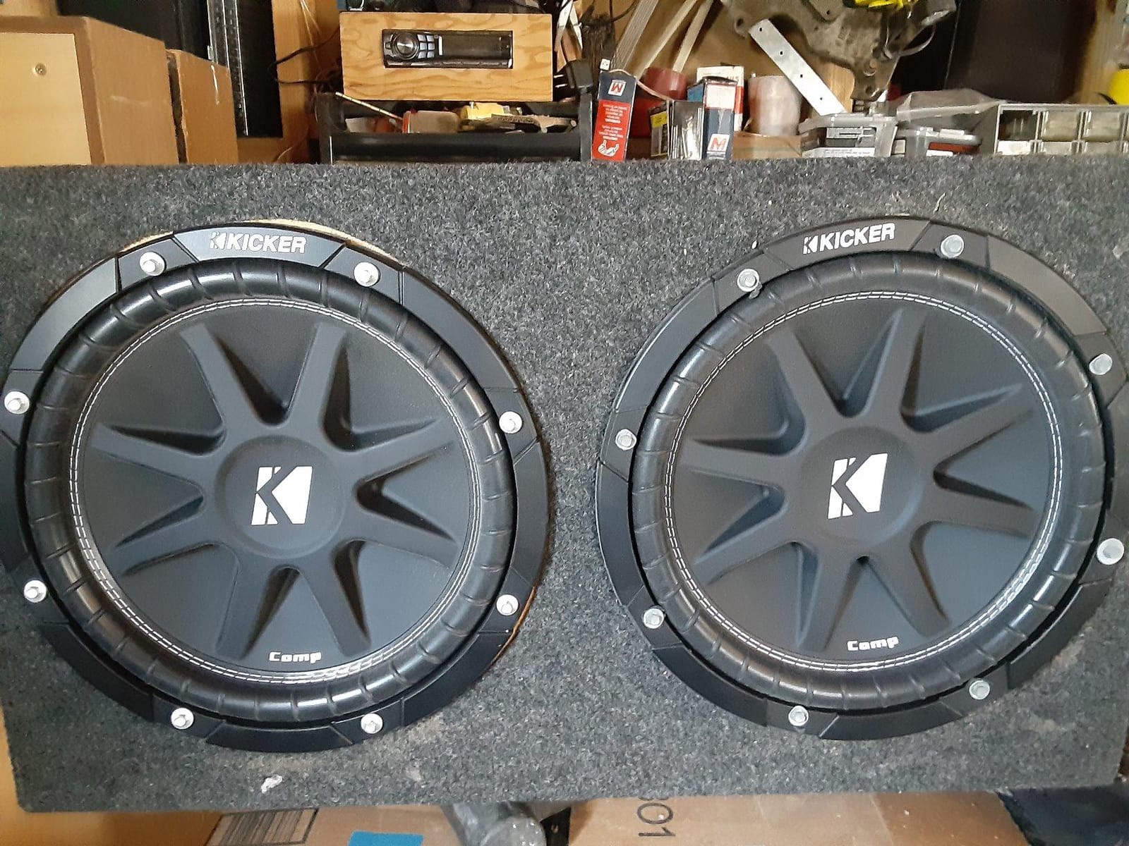 KICKER Comp 12-inch (30cm) Subwoofer, 4-Ohm, RoHS Compliant customer photo 1