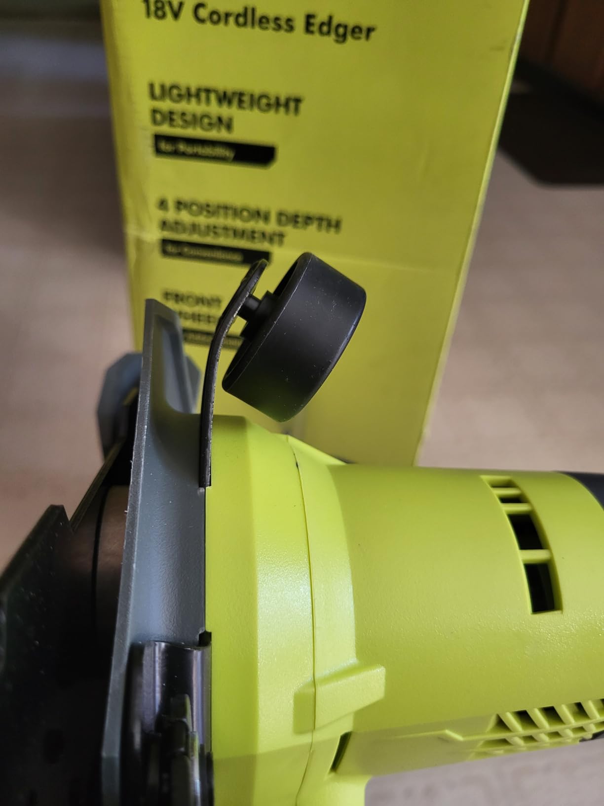RYOBI ONEAND 18V 9 in. Cordless Battery Edger Tool ONLY P2300BTL customer photo 1
