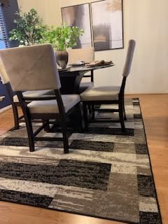 SUPERIOR Rockwood Modern Geometric Indoor Area Rug, 8'x10', A Chocolate customer photo 1