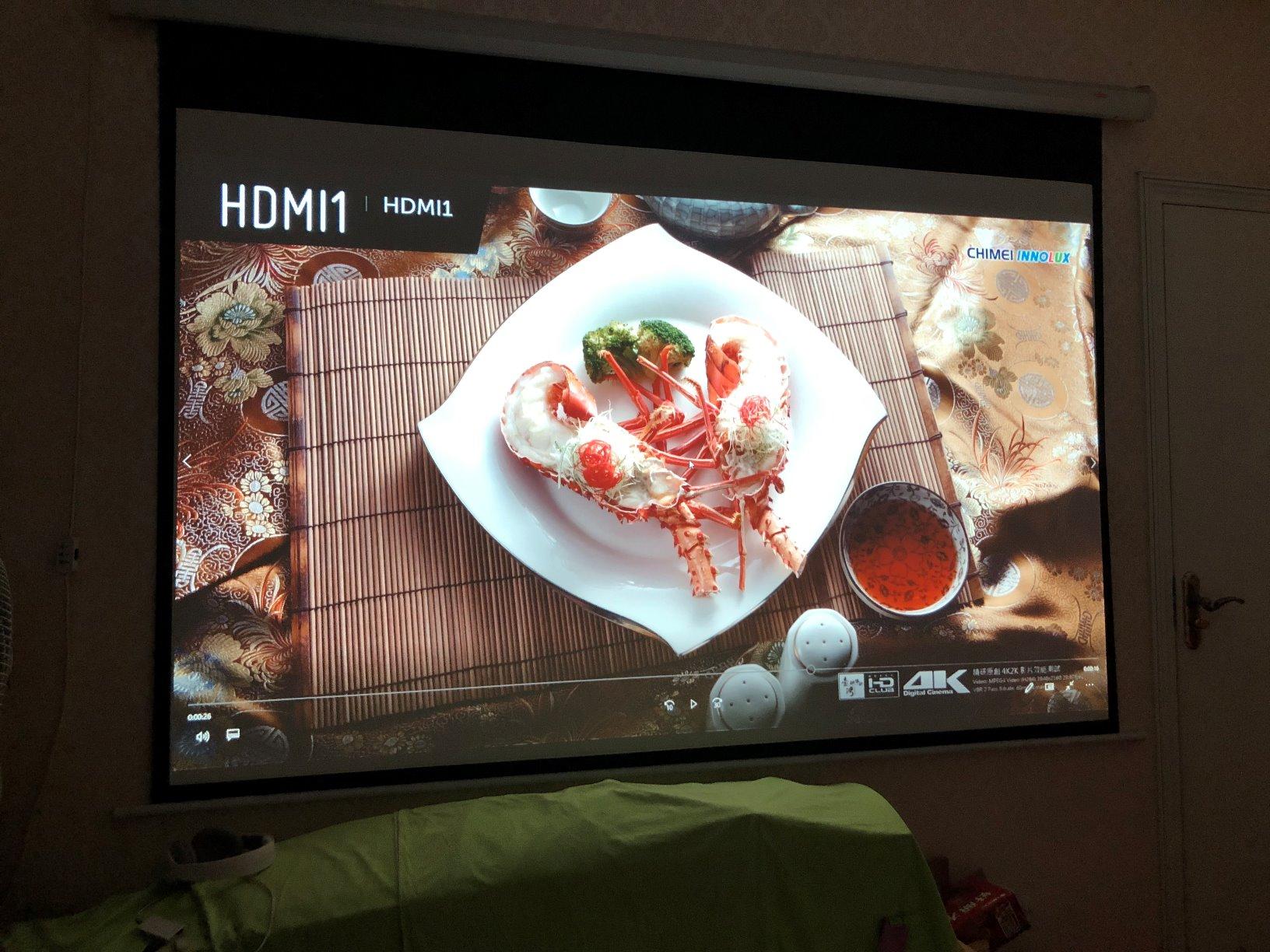 LG HF80JA Laser Smart Home Theater CineBeam Projector (2017 Model - Class 1 Laser Product) customer photo 1