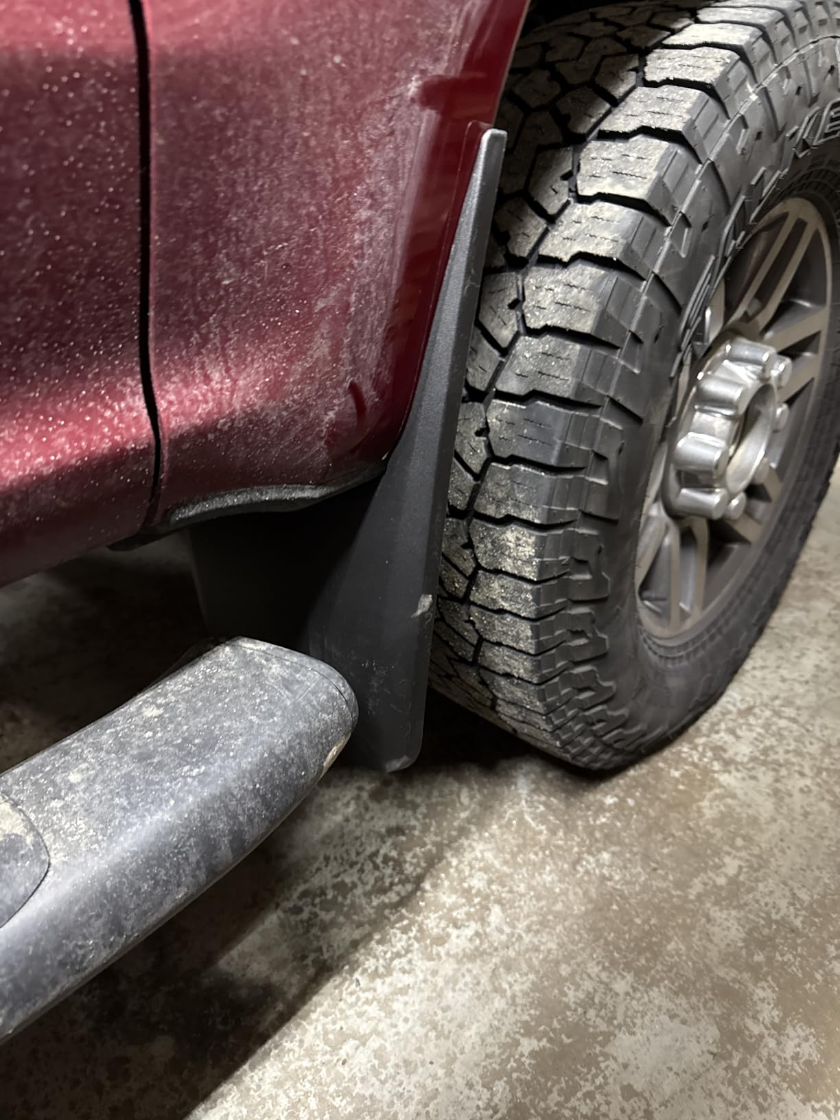 Husky Liners Custom Mud Guards | Fits 2017-2026 Ford F-250 & F-350 w/Single Rear Wheels & w/o OEM Fender Flares | Rear Set, 2-pc Black - 58466 customer photo 2