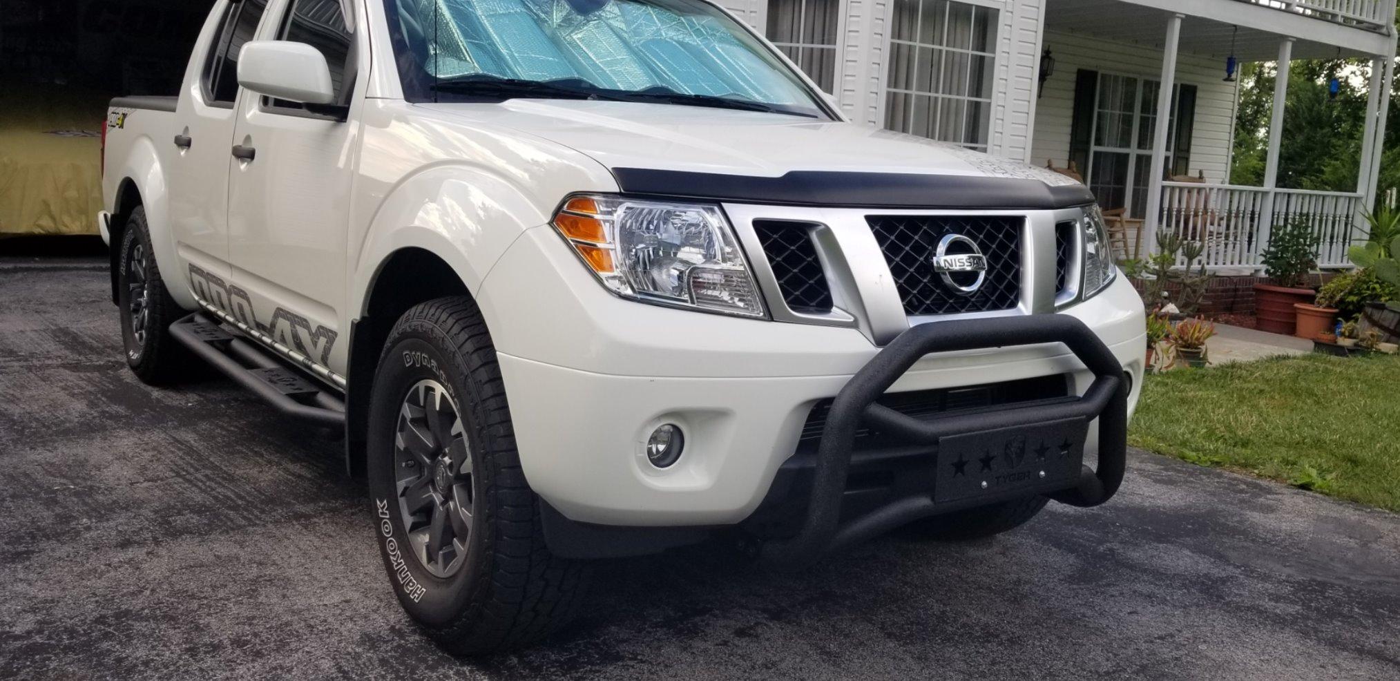 Tyger Auto TG-GD6N60158 Front Bumper Guard Compatible with 2005-2021 Nissan Frontier | Textured Black | Light Mount | Bull Bar customer photo 1