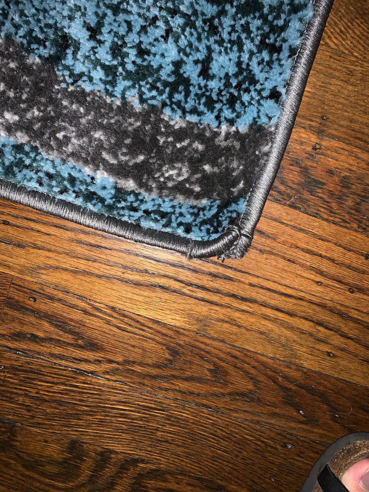 Rugshop Circle Modern Non-Shedding Living Room Area Rug Gray 5'3
