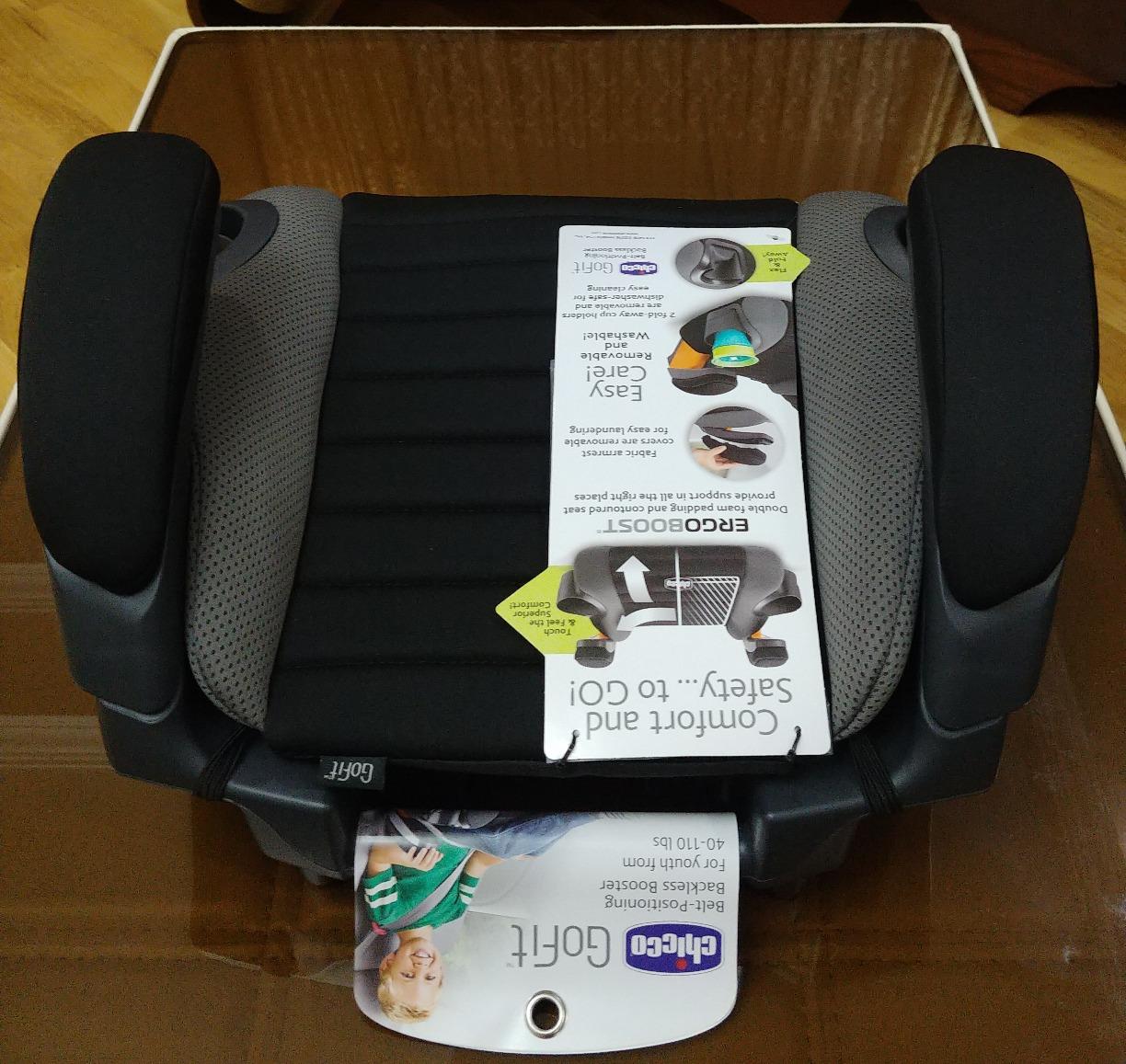 Chicco GoFit Backless Booster Car Seat, Portable Travel Seat, No Latch customer photo 1