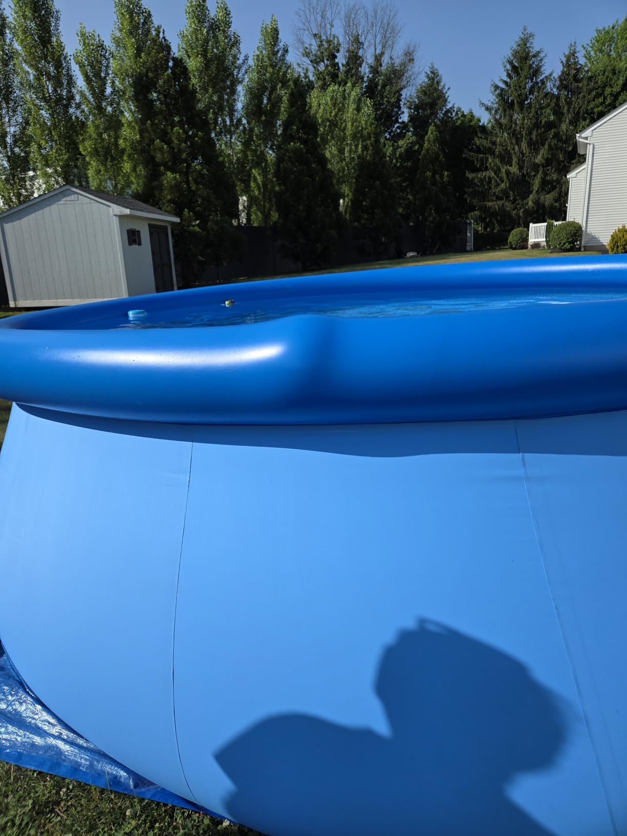 INTEX Easy Set 15 ft x 48in Inflatable Ring Above Ground Pool Set w/Pump customer photo 2