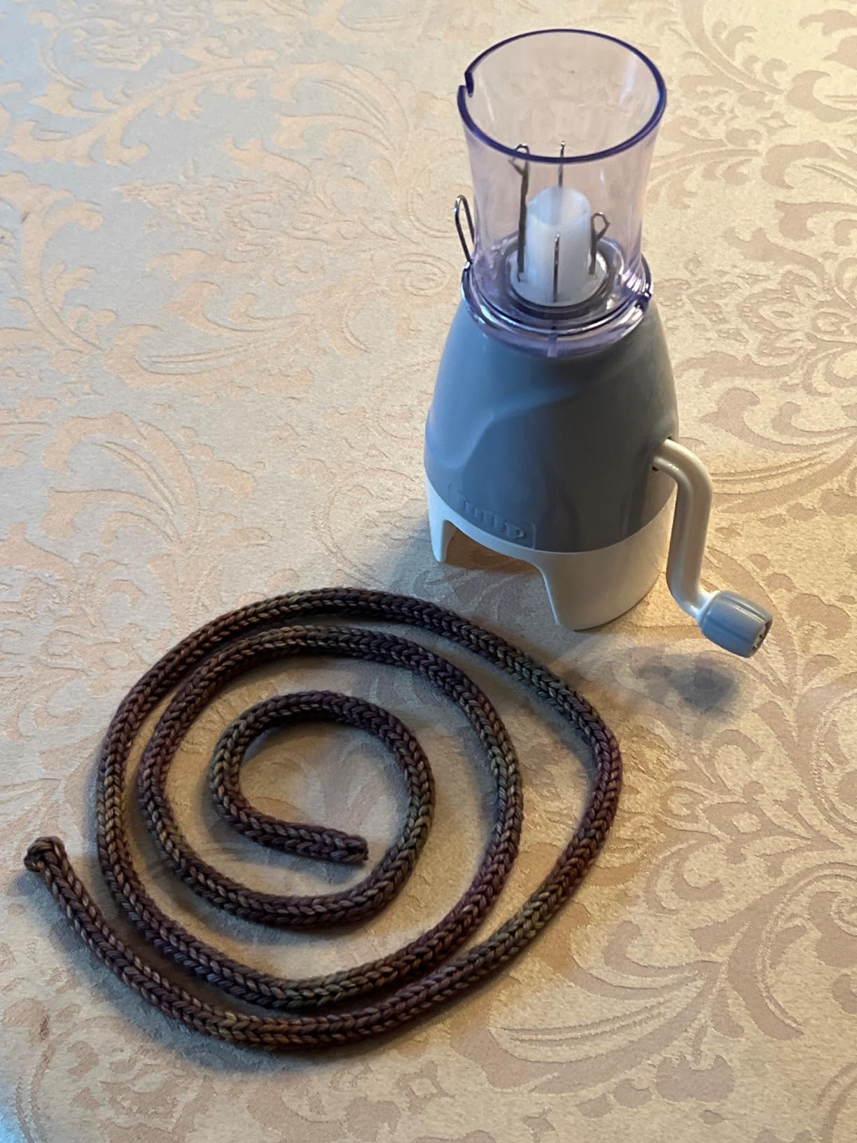 Tulip i-Cord Knitter Machine- Wool customer photo 1
