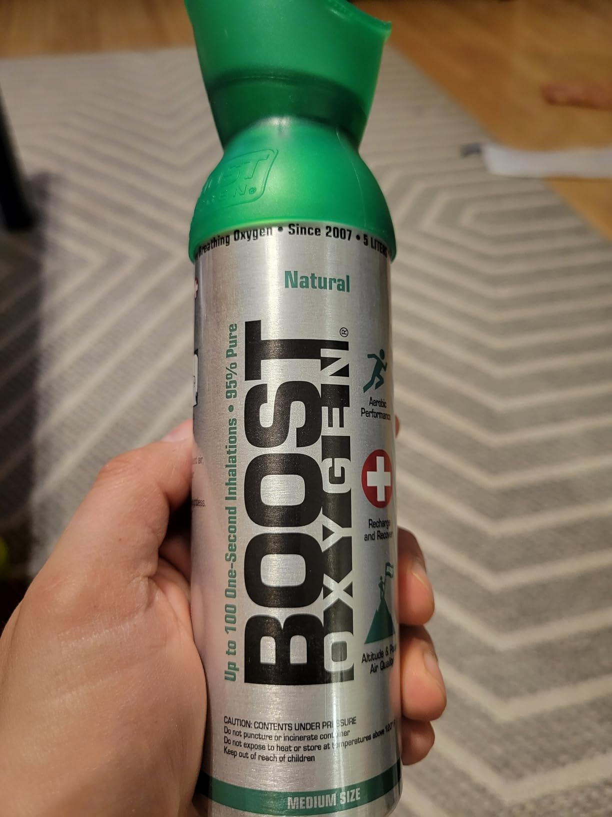 Boost Oxygen Medium Natural 5L Canister, 6 Pack customer photo 2