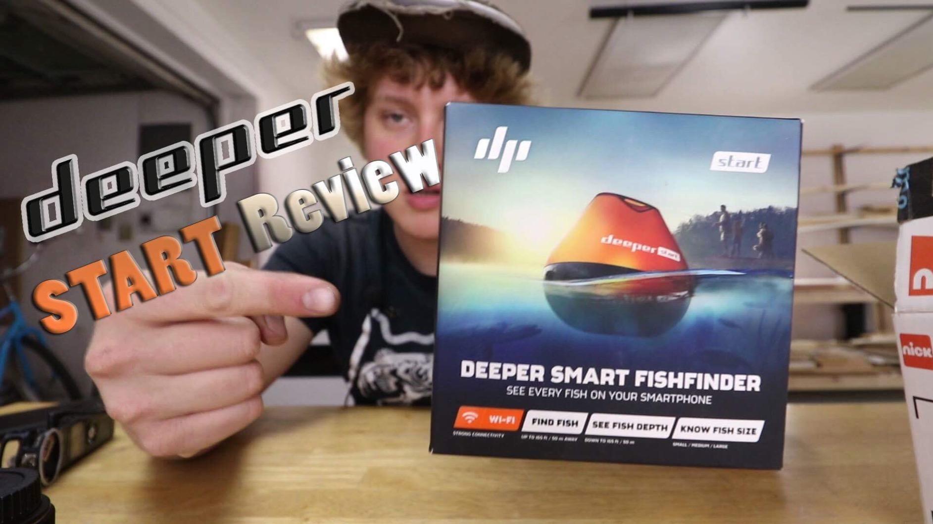 Deeper Start Fish Finder - Portable and Depth Finder for Recreational Fishing from Dock, Shore, Bank or Kayak | Castable Deeper Smart Sonar with Free User Friendly App customer photo 1