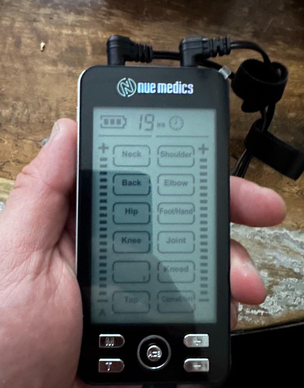 NueMedics Tens Unit Machine Pulse Massager for Pain Relief, 24 Massage Modes, Rechargeable Muscle Stimulator Device with 10 Pads customer photo 2