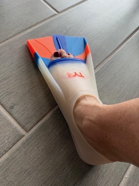 TYR Stryker Silicone Fins - Short Blade Swimming Training Scuba Flippers customer photo 2