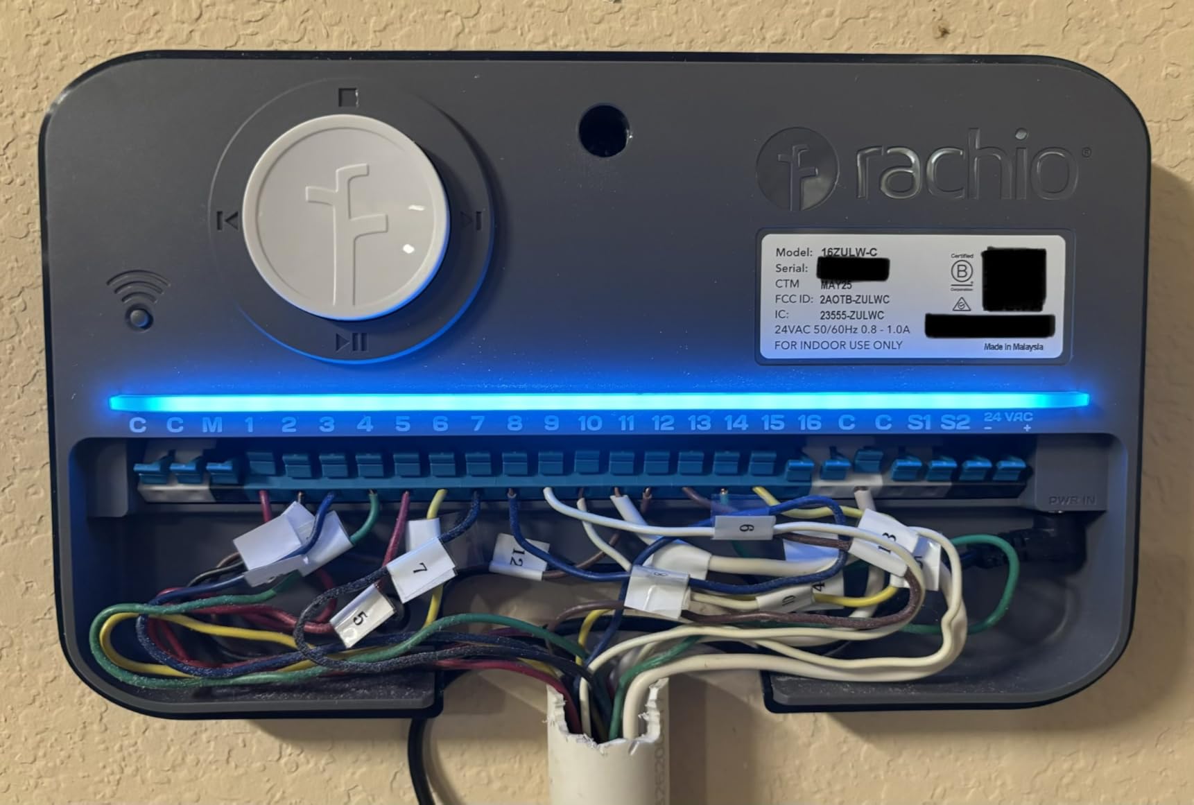 Rachio 3: Smart Sprinkler Controller, 16-Zone (Simple Auto Scheduling + Local Weather Intelligence. Save Water w/ Rain, Freeze & Wind Skip), Fast & Easy Install customer photo 2