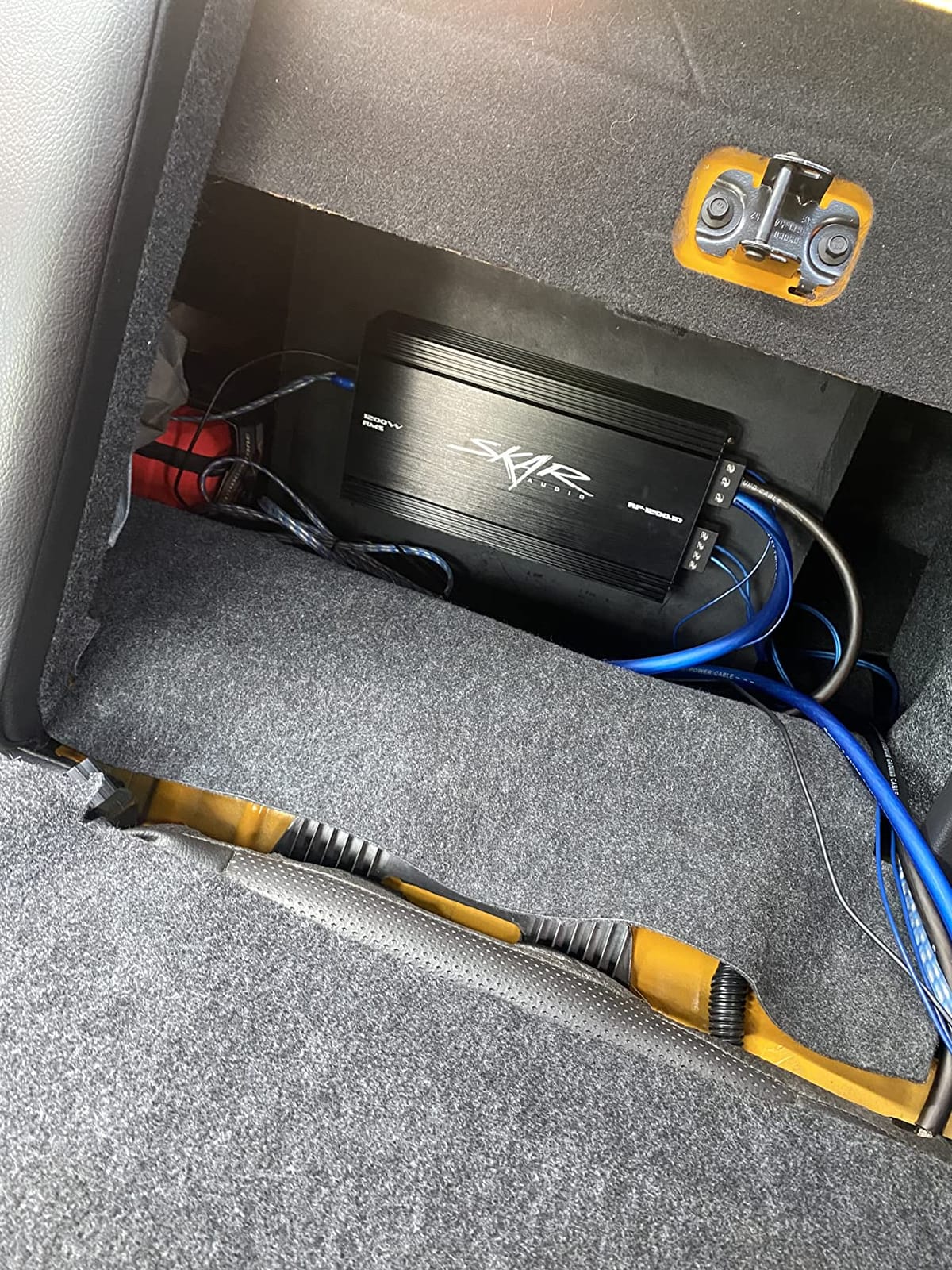 Skar Audio RP-1200.1D Monoblock Class D MOSFET Amplifier with Remote Subwoofer Level Control, 1200W customer photo 1