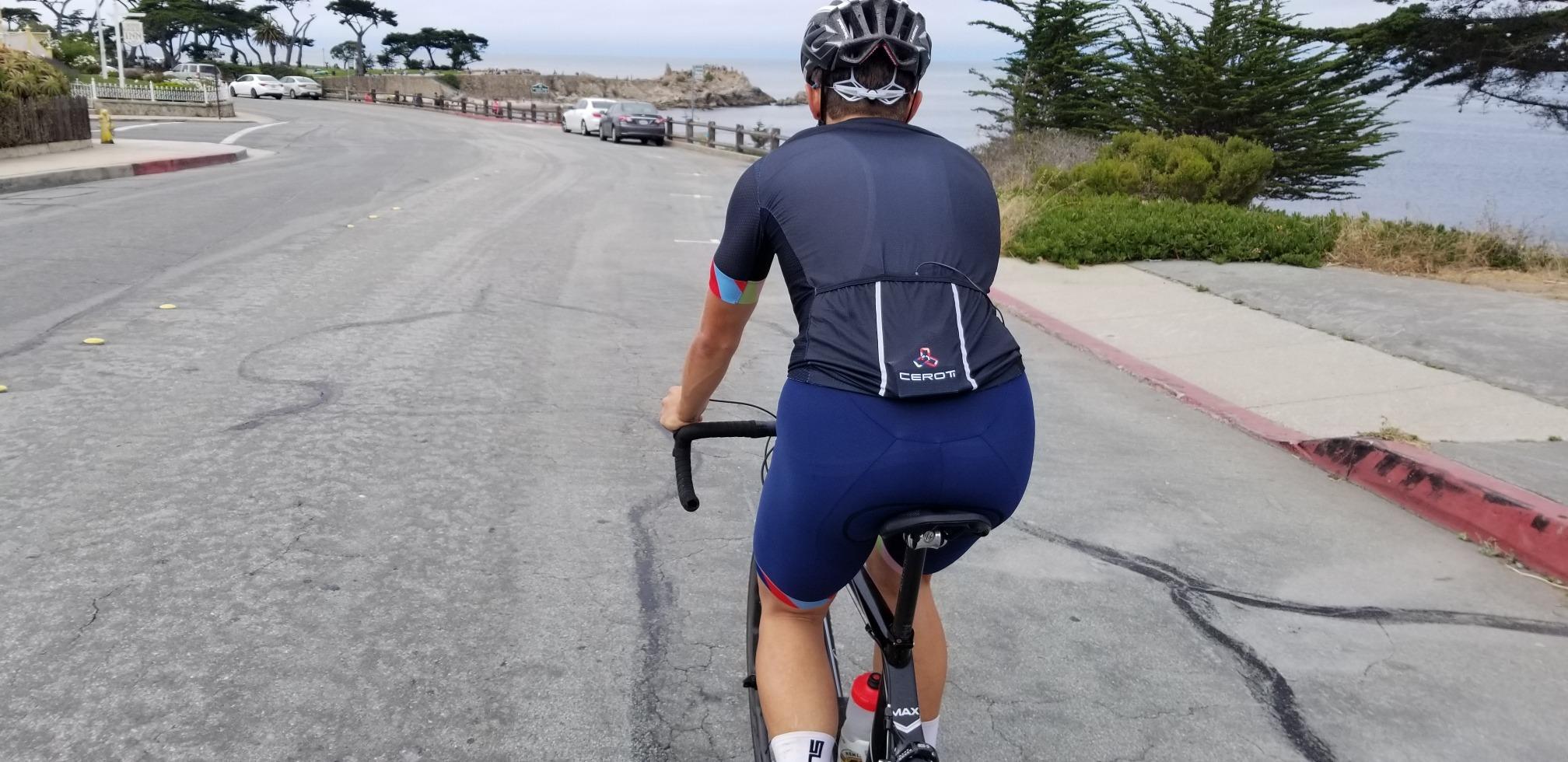 CEROTIPOLAR Men's Snug Fit AirCool Cycling Jersey Bike Shirts customer photo 1