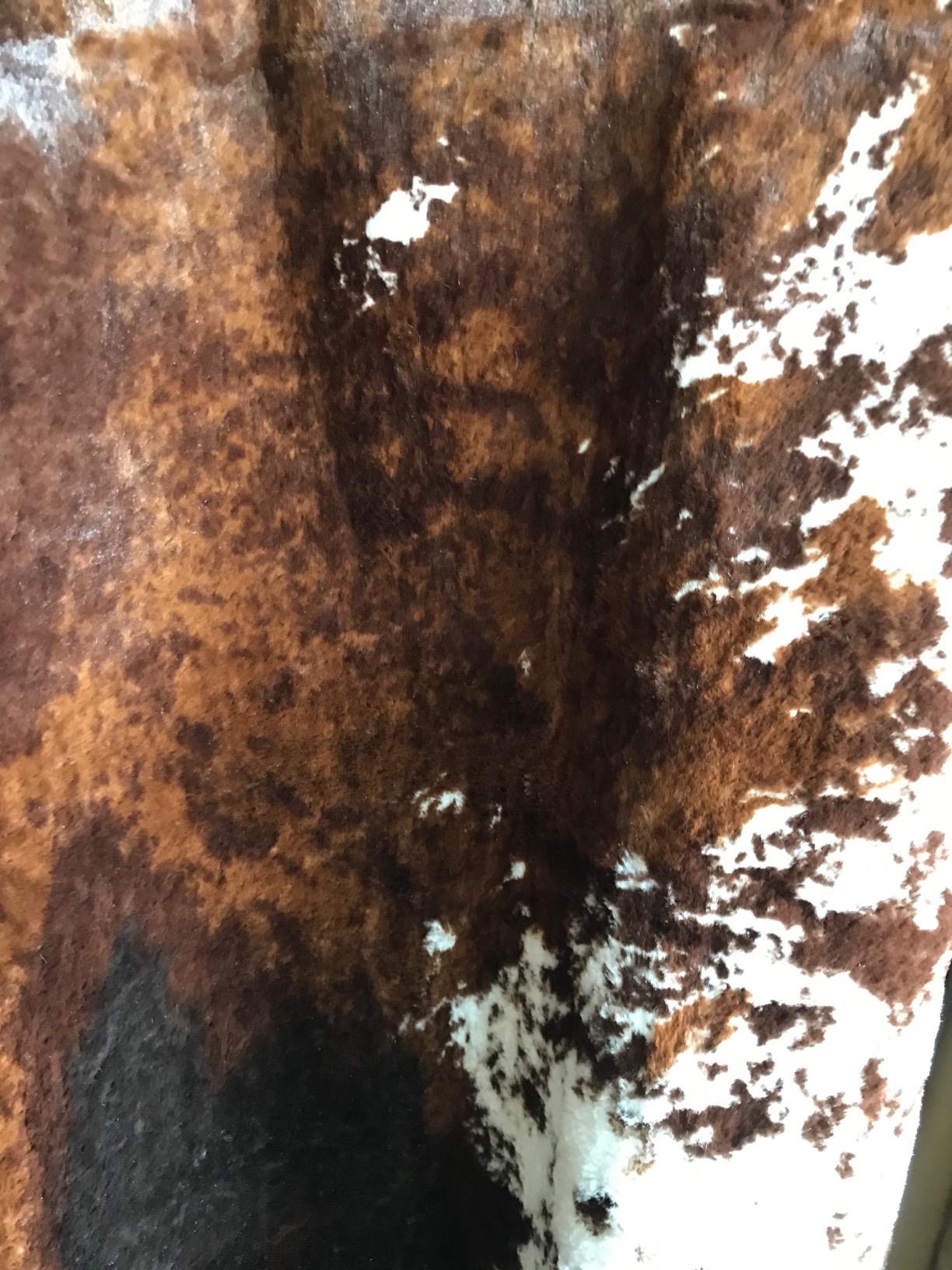 Faux Cowhide Rug 4'7