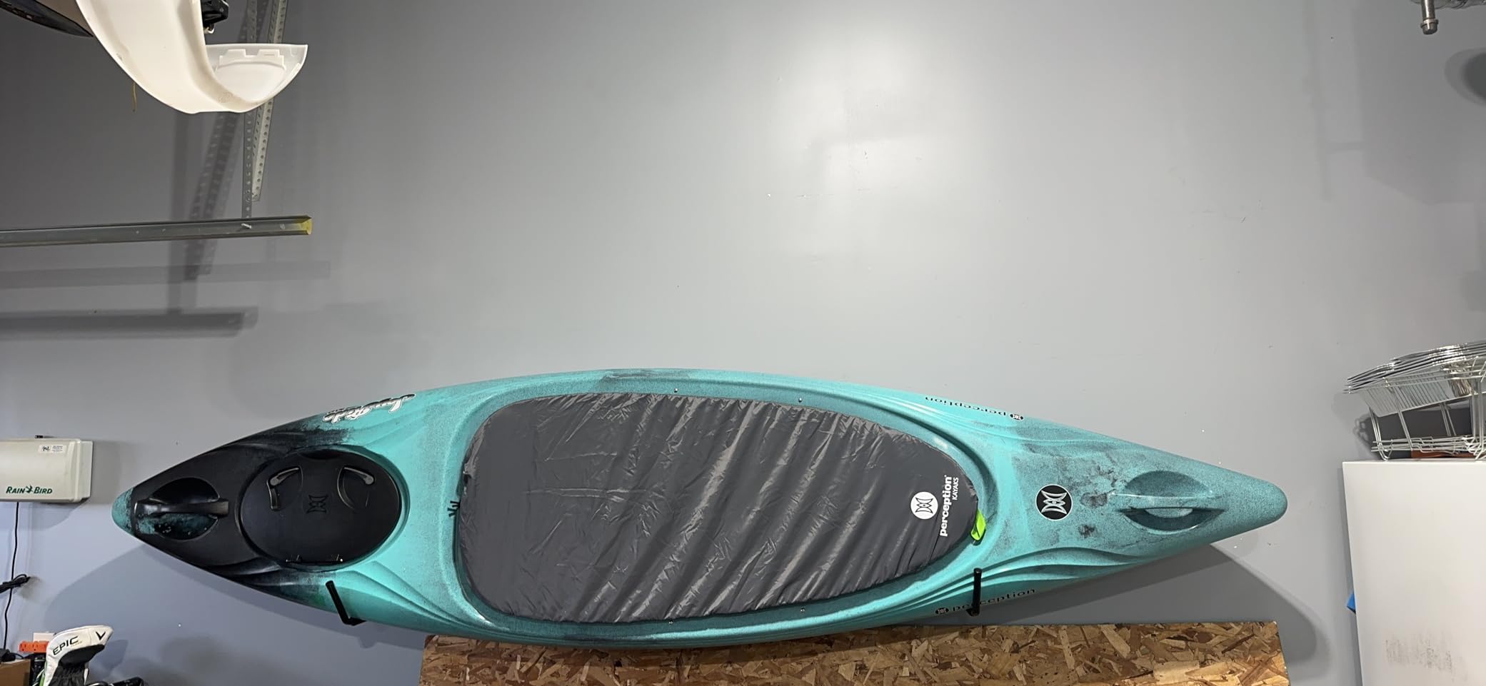 Perception Joyride - Sit Inside Kayak for Adults and Kids - Recreational and Multi-Water Kayak with Selfie Slot customer photo 1