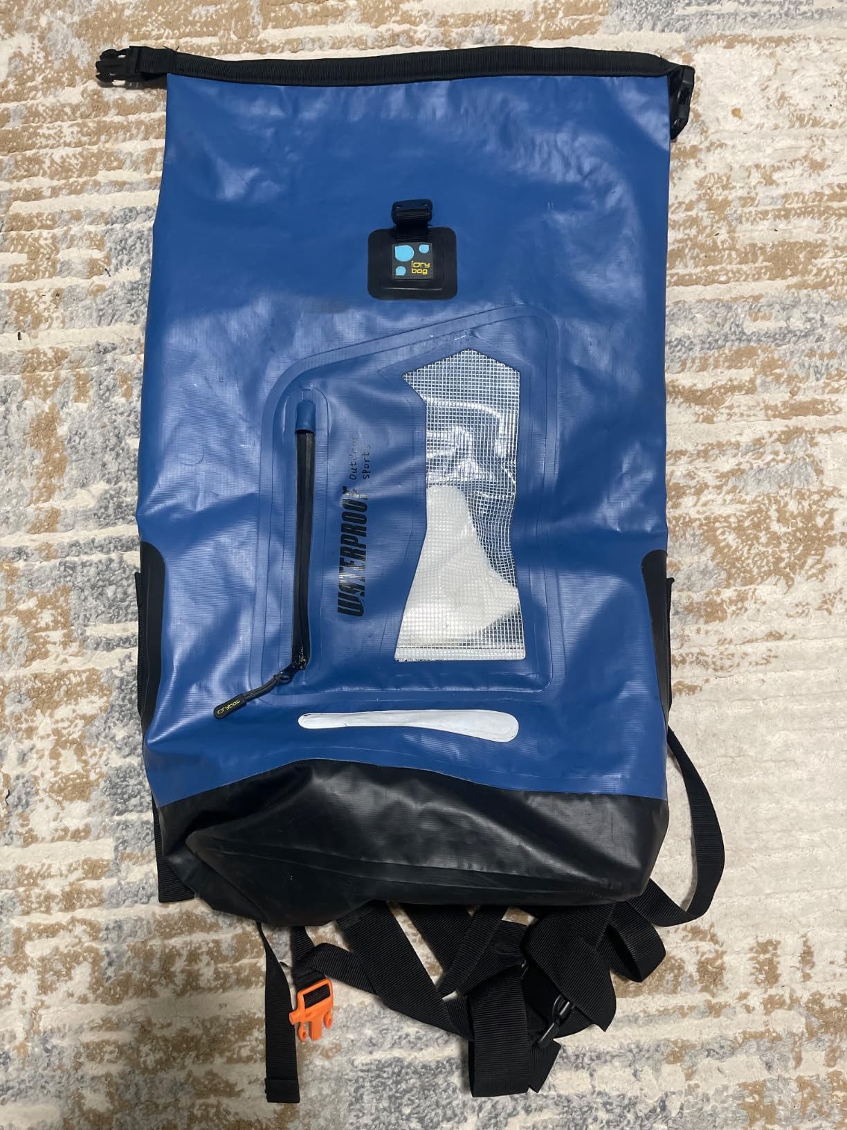 dry Waterproof Backpack and Dry Bag 20L/30L/40L, Floating Bag for Men, Kayak, Gray, 30L, Hiking Backpack customer photo 1