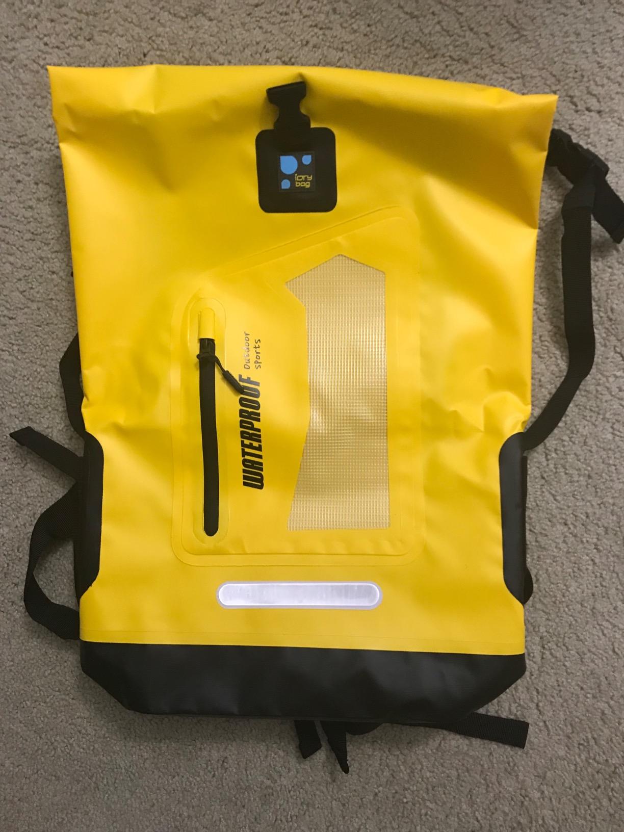 dry Waterproof Backpack and Dry Bag 20L/30L/40L, Floating Bag for Men, Kayak, Gray, 30L, Hiking Backpack customer photo 2