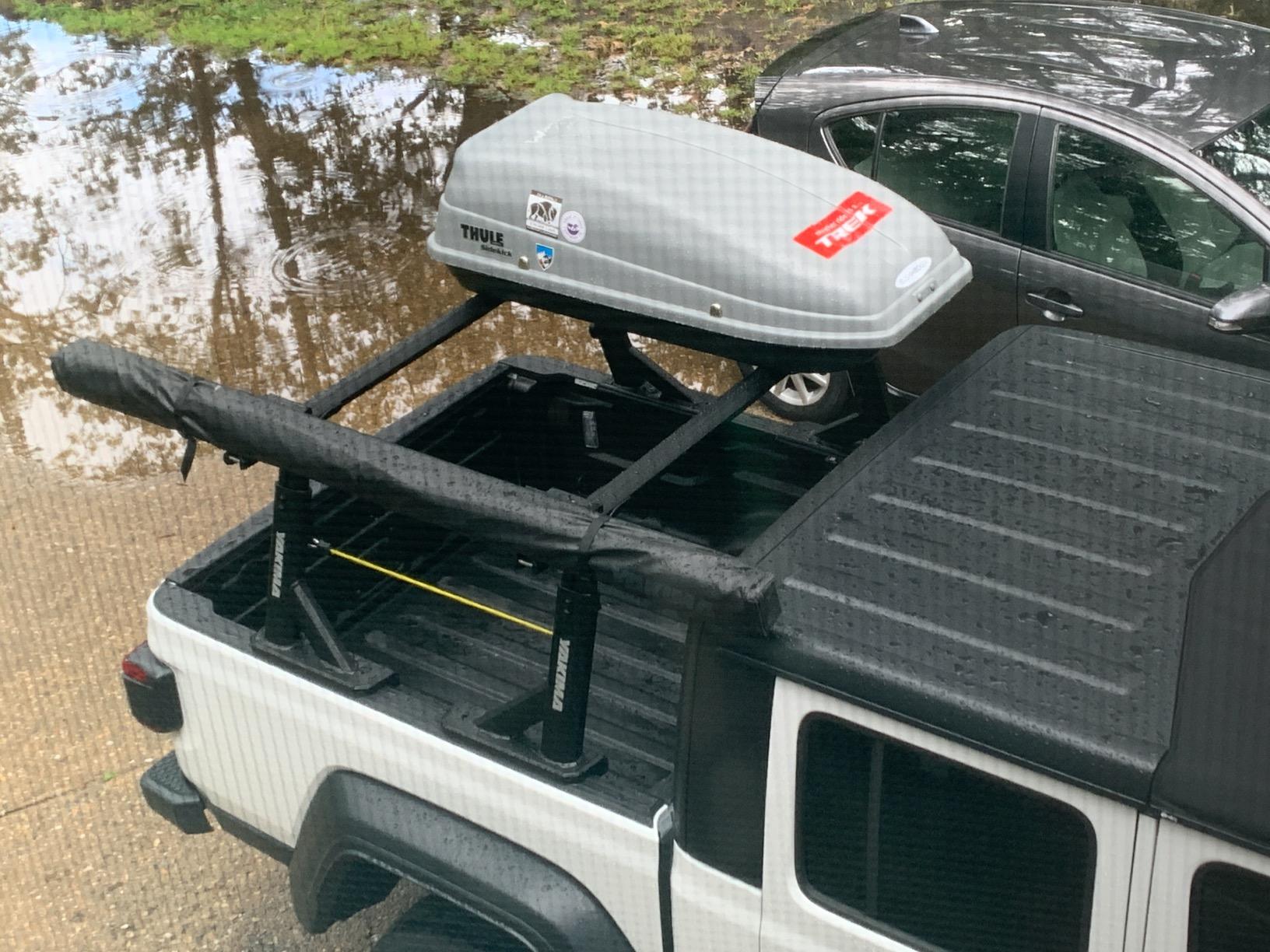 Yakima Adjustable Truck Bed Rack with Tie Down Points & T-Slots, Overhaul HD, Black - Heavy-Duty Hauling Accessories for Travel and Camping - Ideal for Kayaks, Surfboards, and Bikes customer photo 1