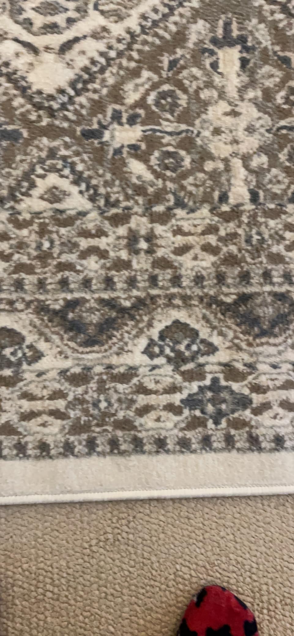 nuLOOM Becca Taupe Medallion Power Loomed Area Rug, 8' x 10' customer photo 1