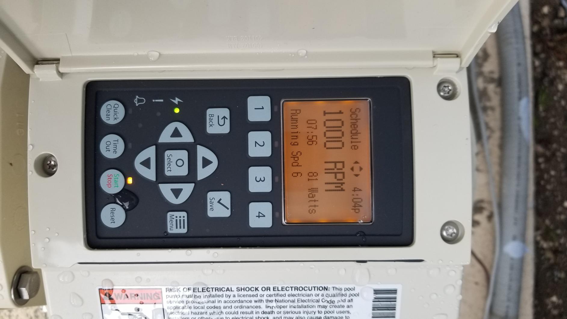 Pentair 011028 IntelliFlo VS Pool Pump, Almond customer photo 2