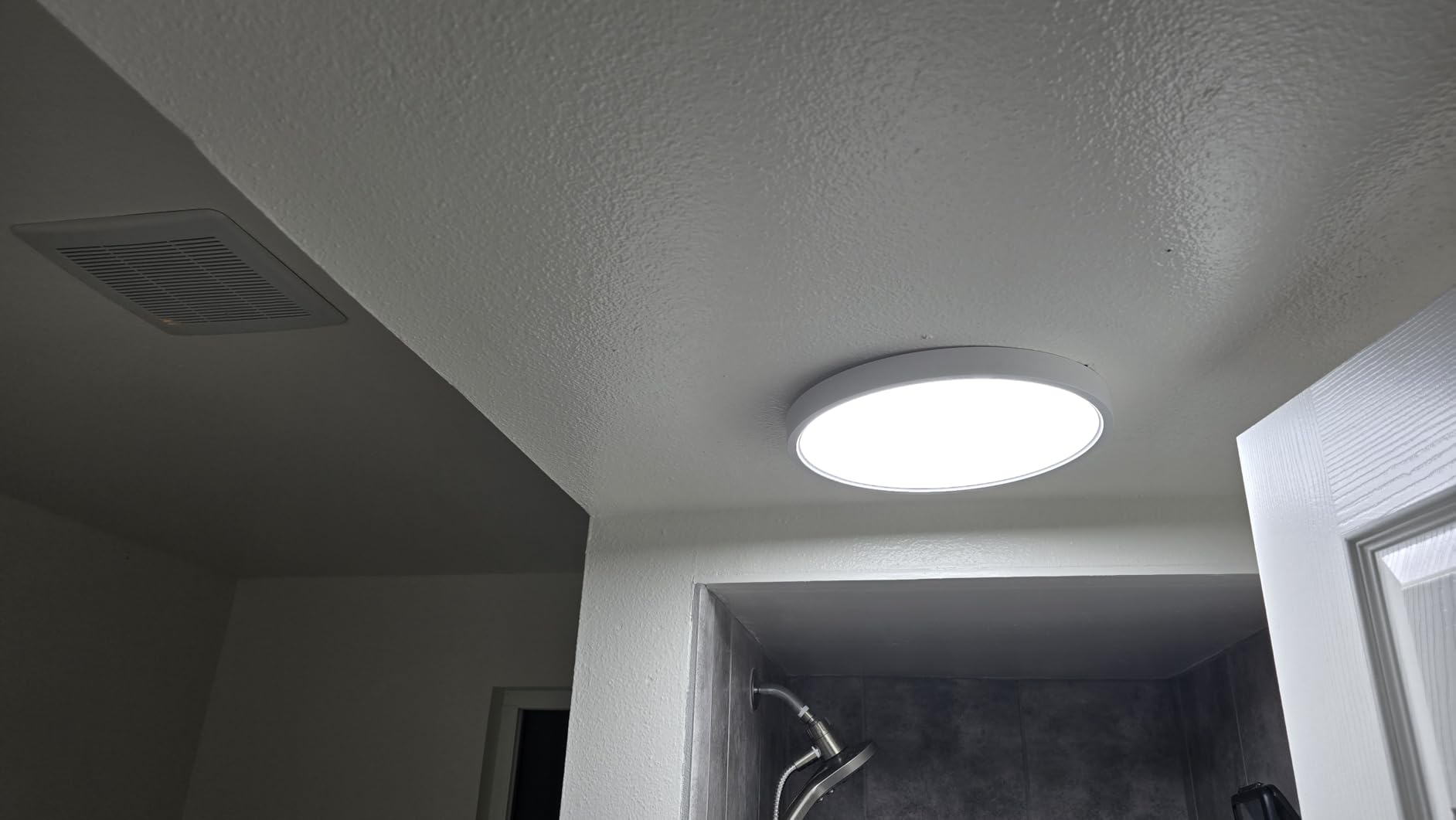 TALOYA 12 Inch Flush Mount Ceiling Light, 20W 5CCT Selectable,3000K-6500K customer photo 2