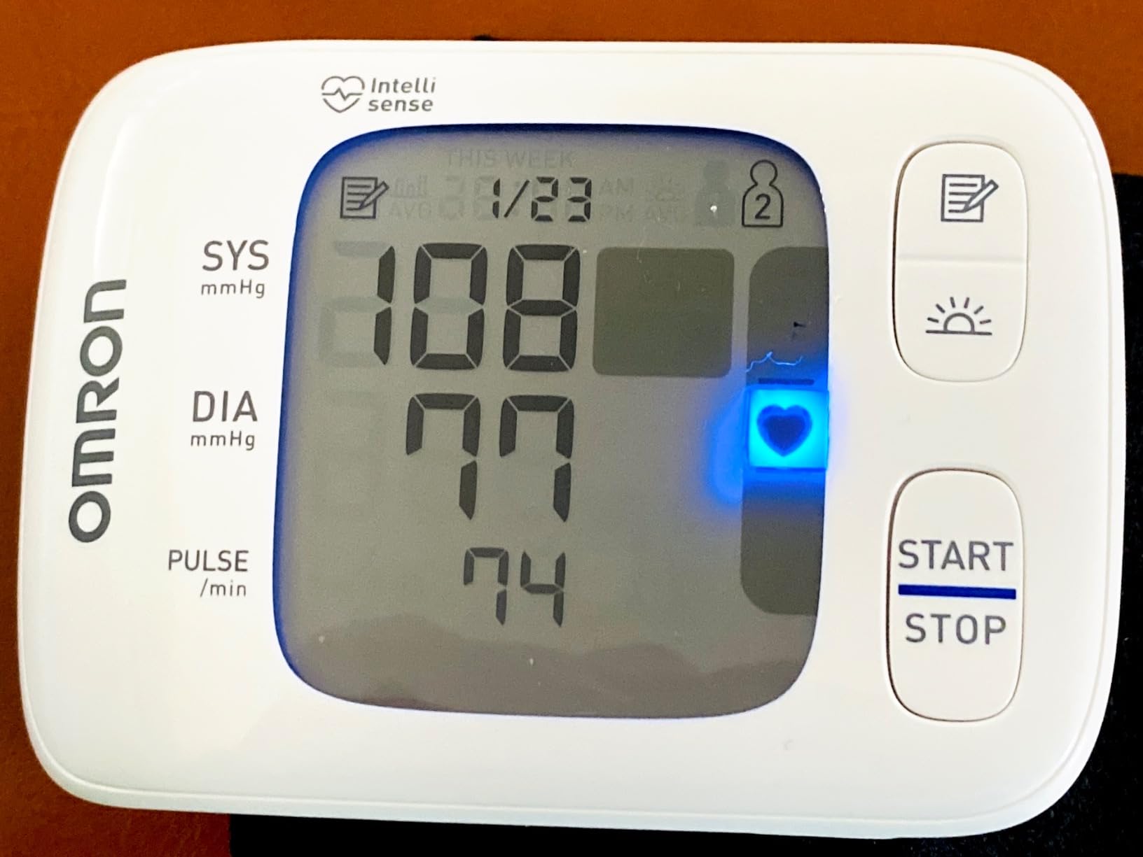 OMRON Gold Wireless Wrist Blood Pressure Monitor for Home Use customer photo 2