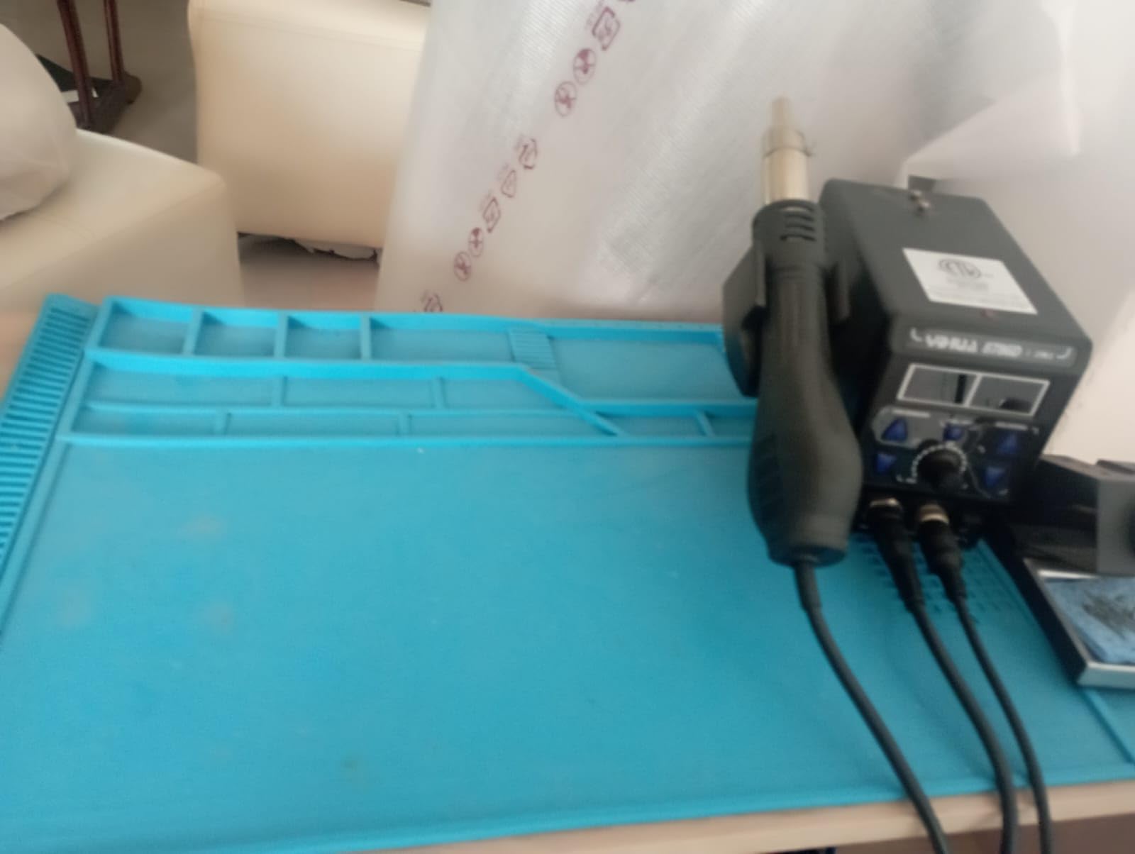 YIHUA 8786D I 2 in 1 Hot Air Rework and Soldering Iron Station with 10 Solder Iron Tips, 4 Hot Air Nozzles, °F /°C, Cool/Hot Air Conversion and Sleep Function customer photo 1