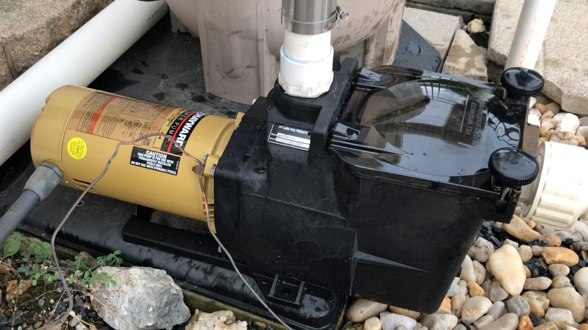Hayward Super Pump InGround Pool Pump - 1 HP, Quieter Operation & Efficient customer photo 2