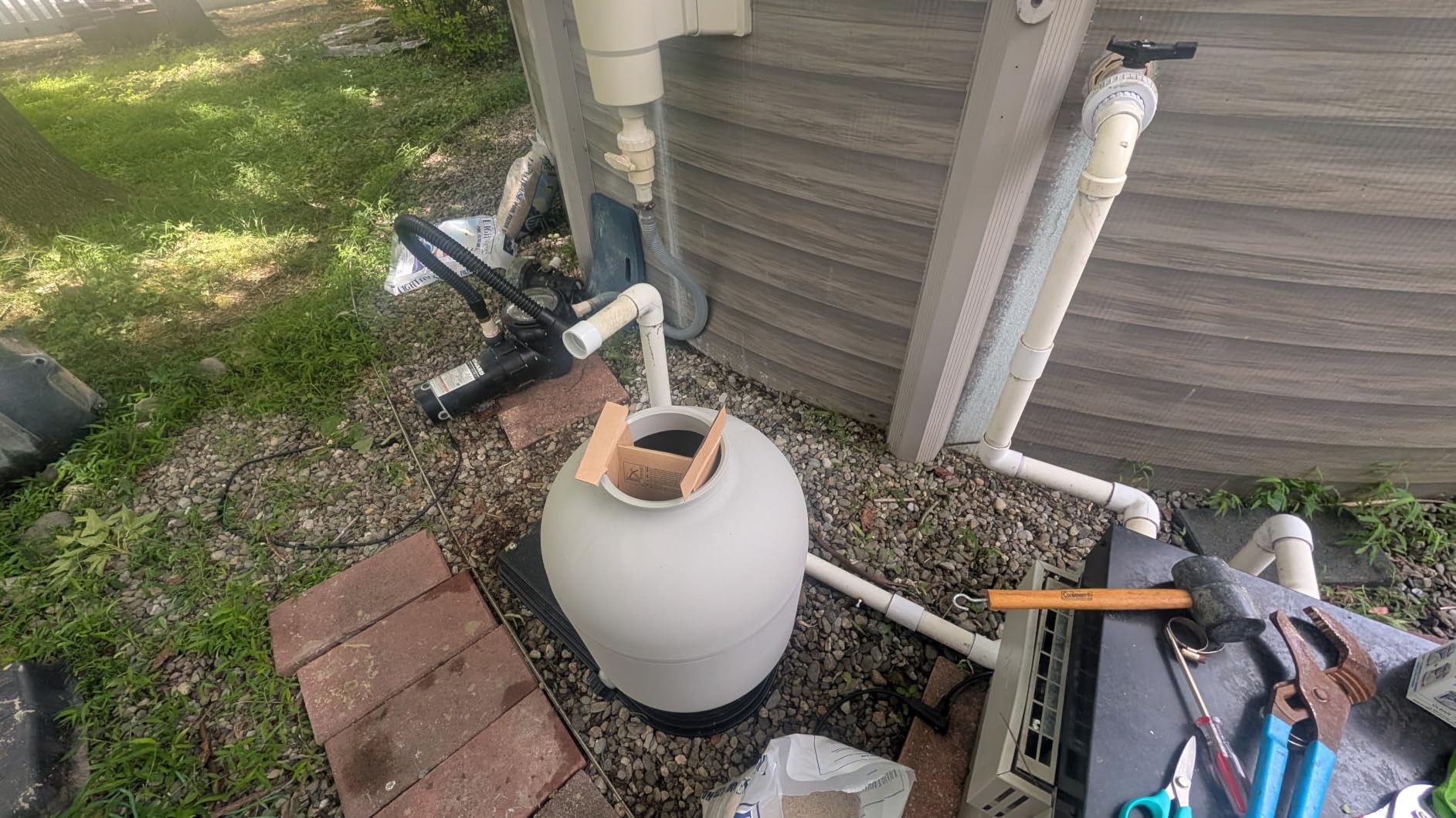 Hayward W3S166T ProSeries Sand Filter 16 in., Top-Mount for Above-Ground Pools customer photo 1