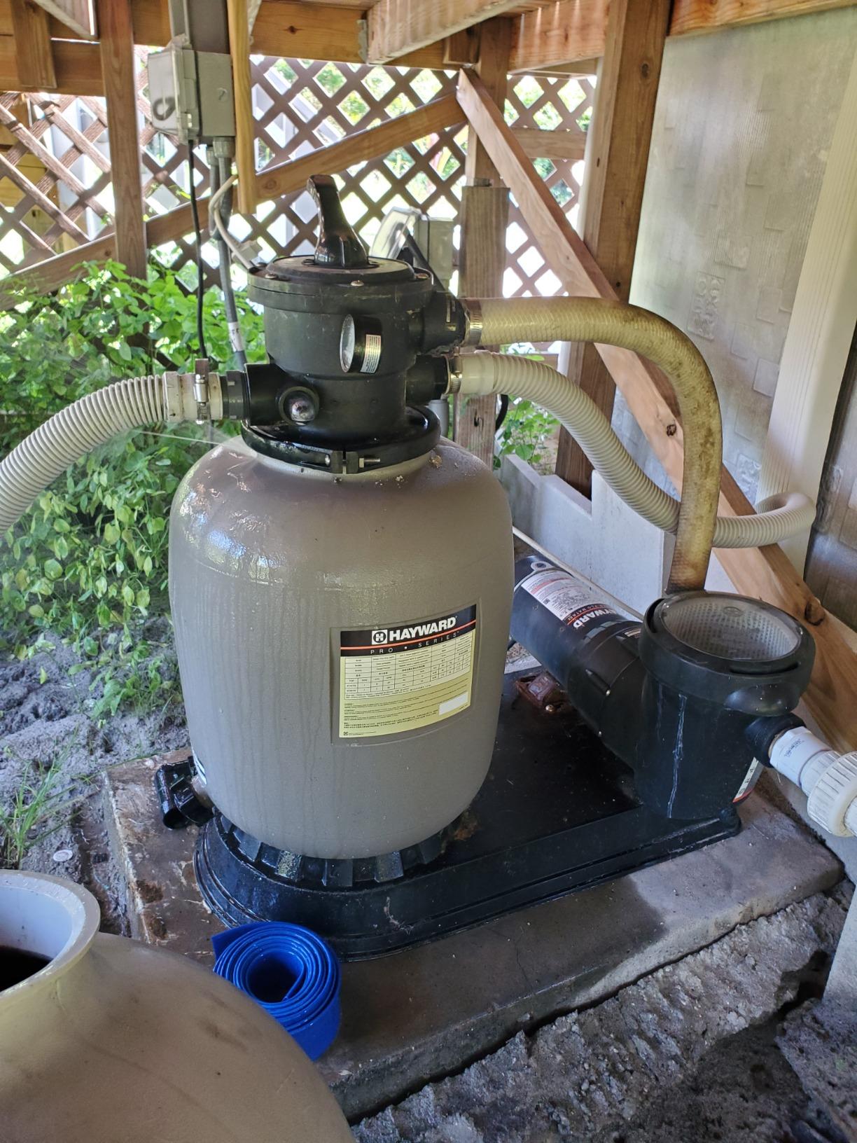 Hayward W3S166T ProSeries Sand Filter 16 in., Top-Mount for Above-Ground Pools customer photo 2