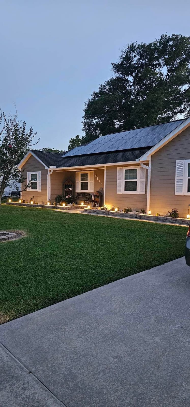 hykolity Low Voltage ORB LED Landscape Path Light with Crackled Glass Shade customer photo 1