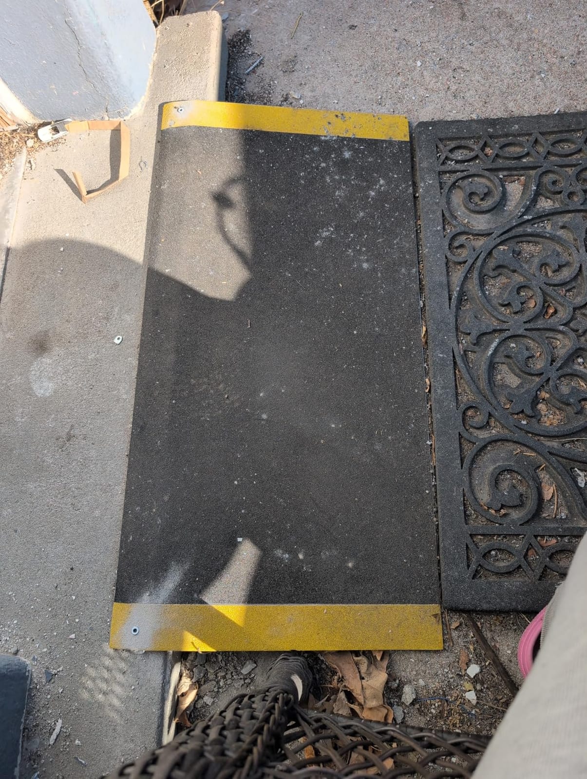 Ruedamann Threshold Ramp for Doorways, 32 x 12 in Aluminum Wheelchair Ramp customer photo 1