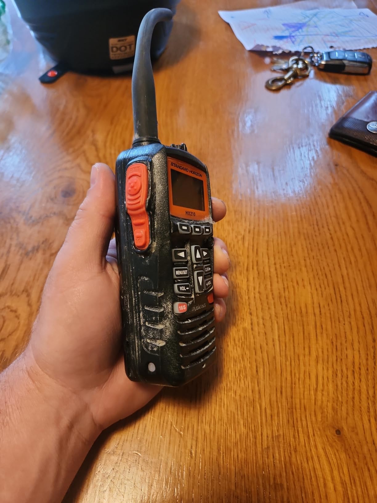 Standard Horizon HX210 6W Floating Handheld Marine VHF Transceiver [HX210] customer photo 2