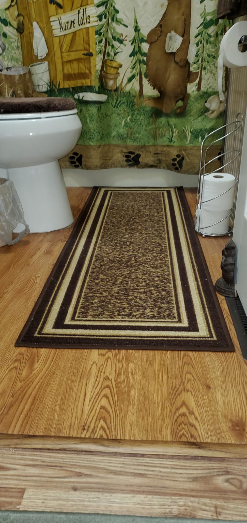 Ottomanson 2x7 Hallway Runner Rug – Kitchen Rugs with Rubber Backing customer photo 1