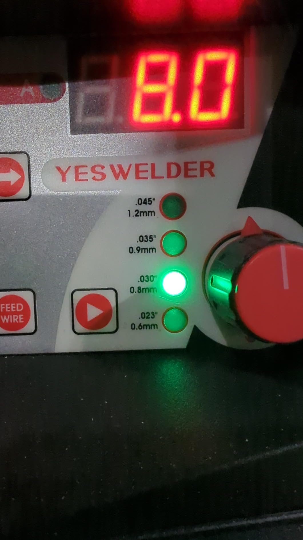 YESWELDER 205A MIG Welder, 110V/220V 5-In-1 MIG/Flux Core MIG/Spool Gun MIG/Lift TIG/Stick customer photo 1